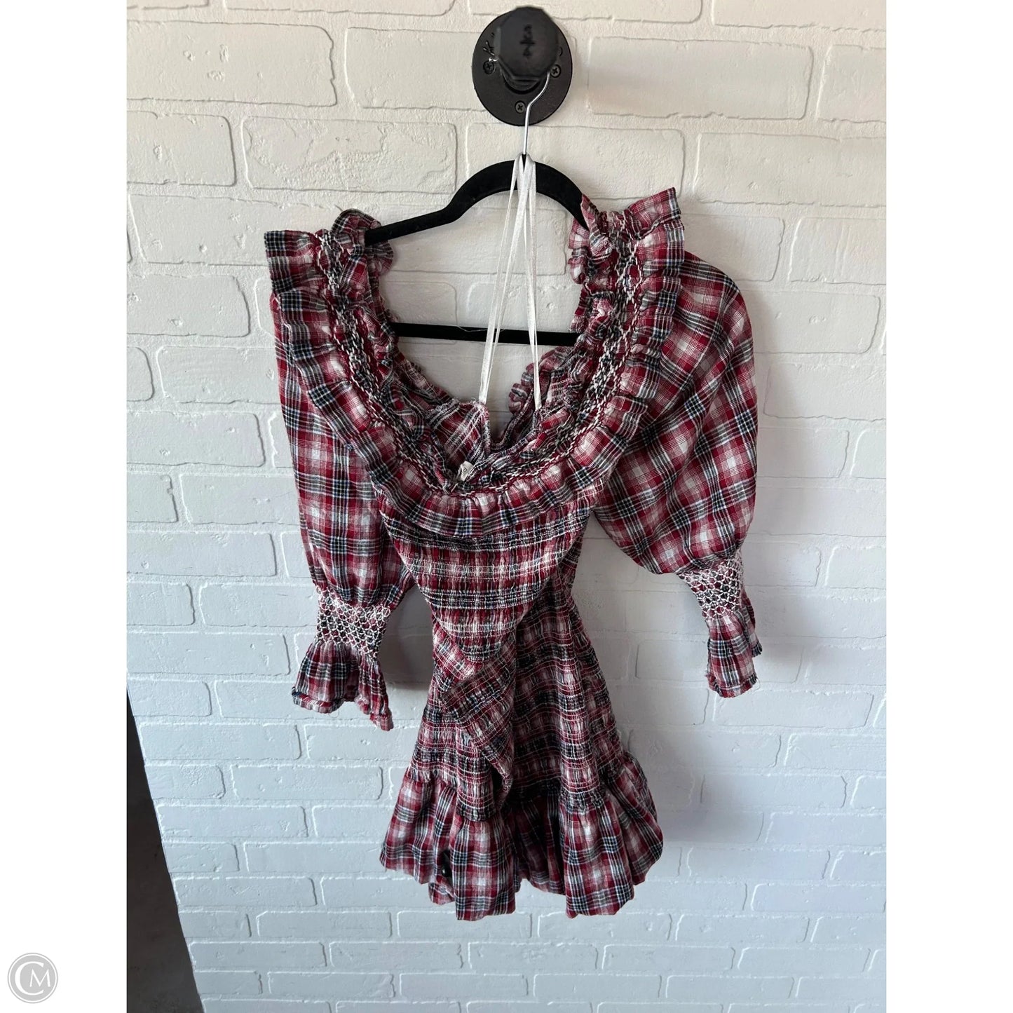 Dress Casual Short By Pilcro In Blue & Red & White, Size: Xl