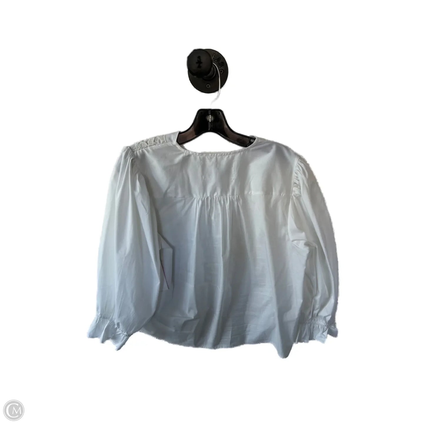 Top 3/4 Sleeve By Cupio In White, Size: L