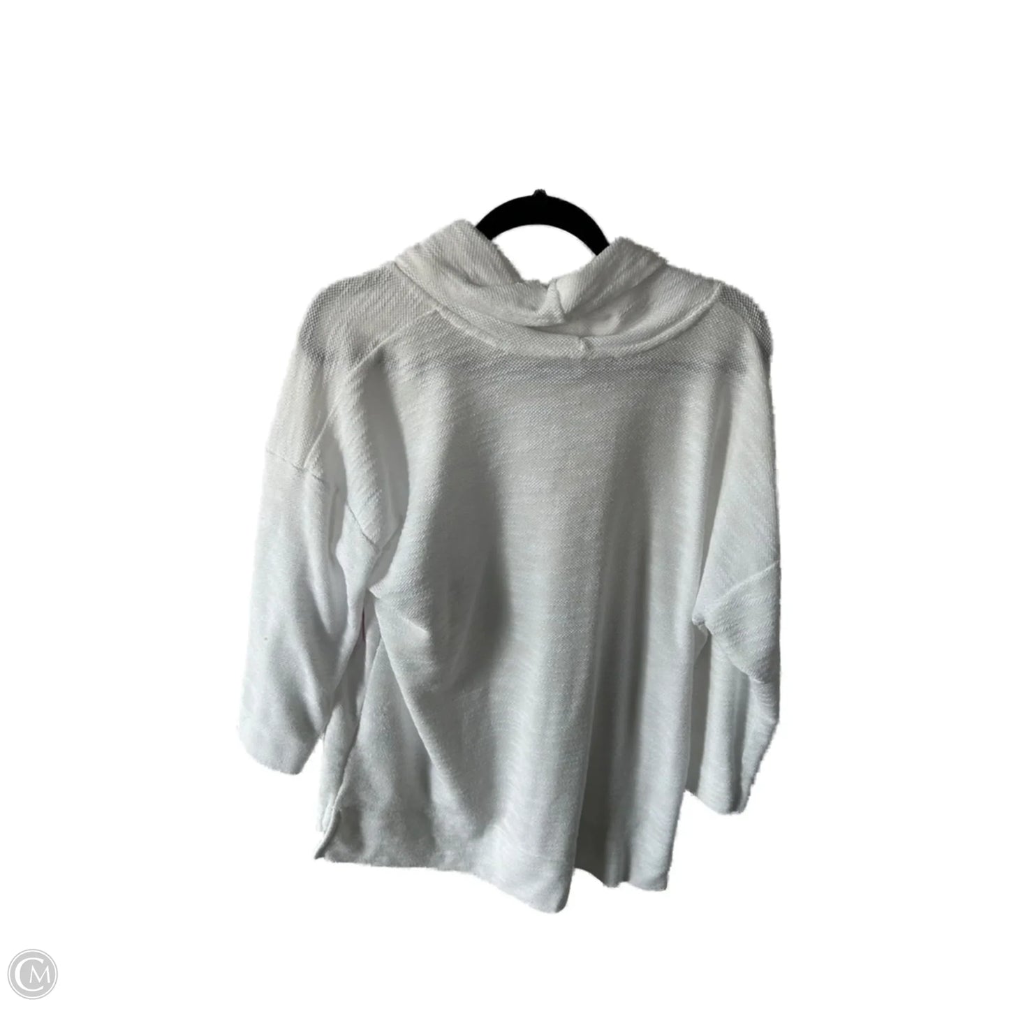 Top Long Sleeve By Jones New York In White, Size: 1x