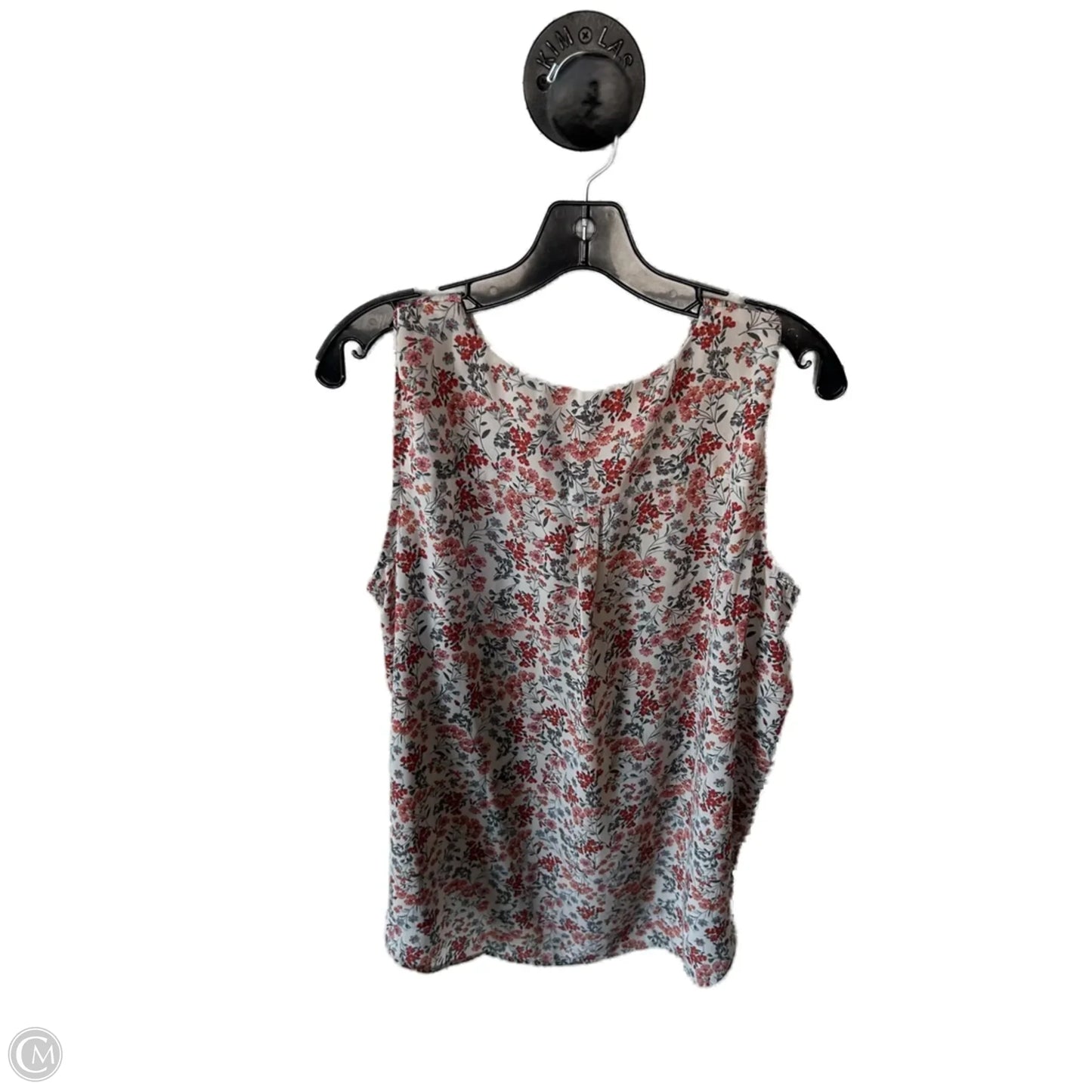 Top Sleeveless By Maurices In Orange, Size: Xl