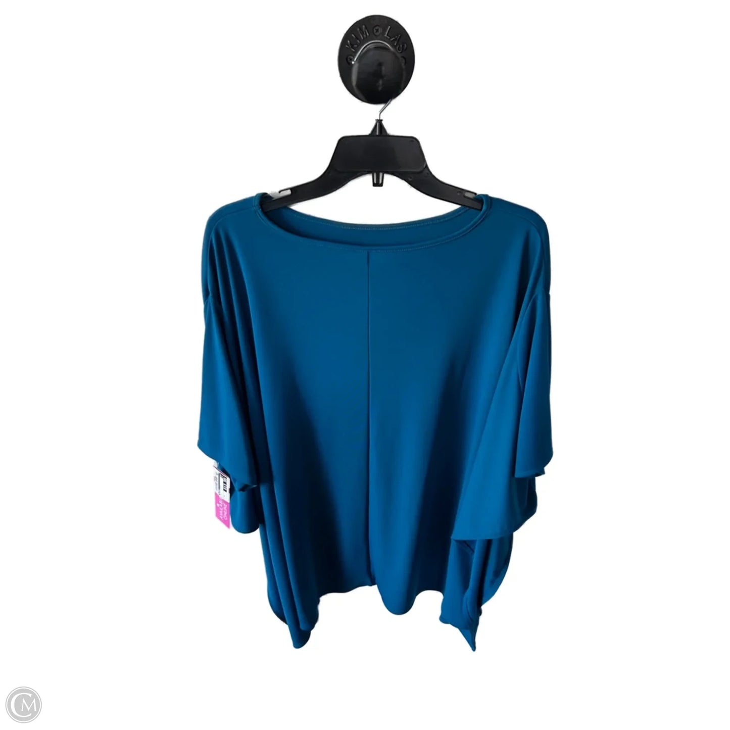 Top 3/4 Sleeve By Alfani In Blue, Size: M