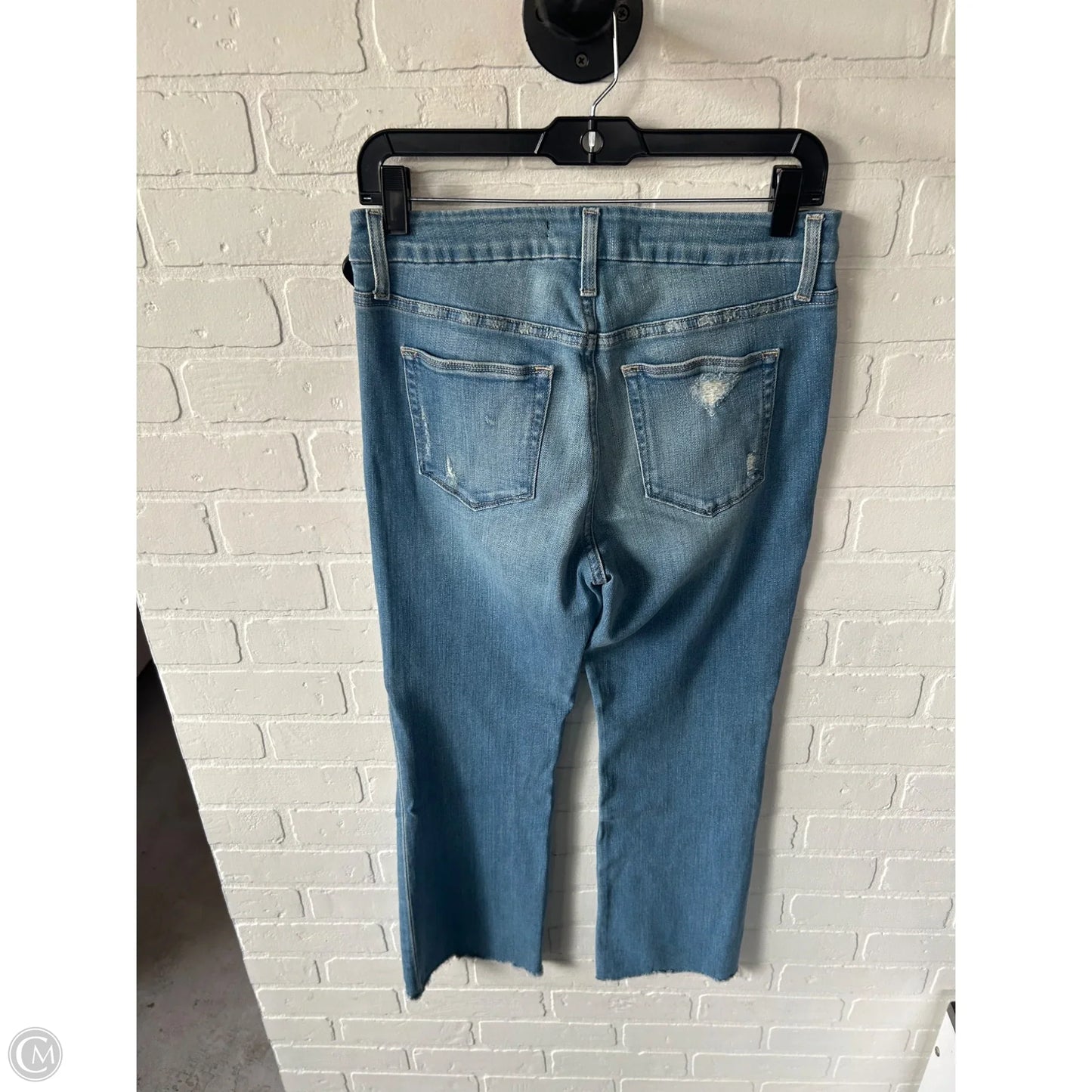 Jeans Cropped By Joes Jeans In Blue Denim, Size: 8