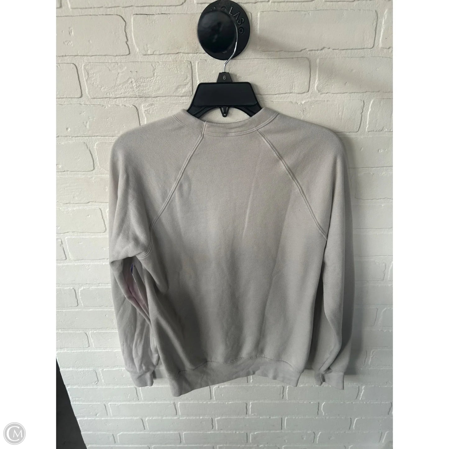 Sweatshirt Crewneck By Bella + Canvas In Grey, Size: S
