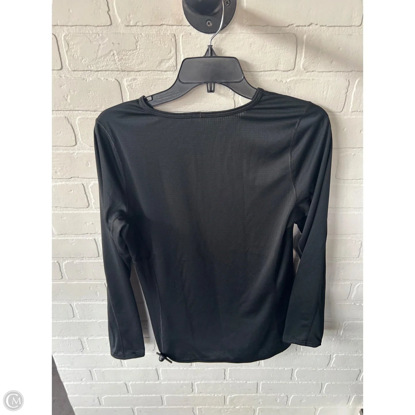 Athletic Top Long Sleeve Crewneck By Patagonia In Black, Size: M