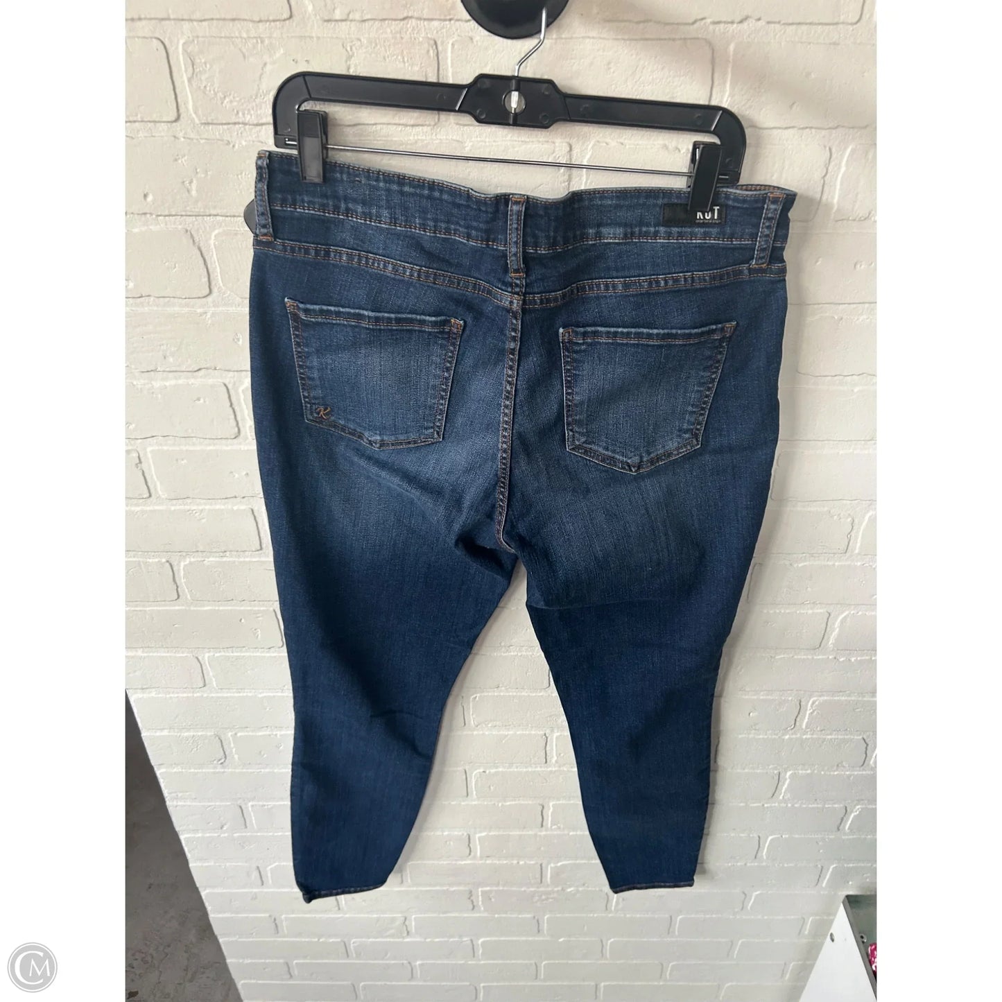 Jeans Skinny By Kut In Blue Denim, Size: 12