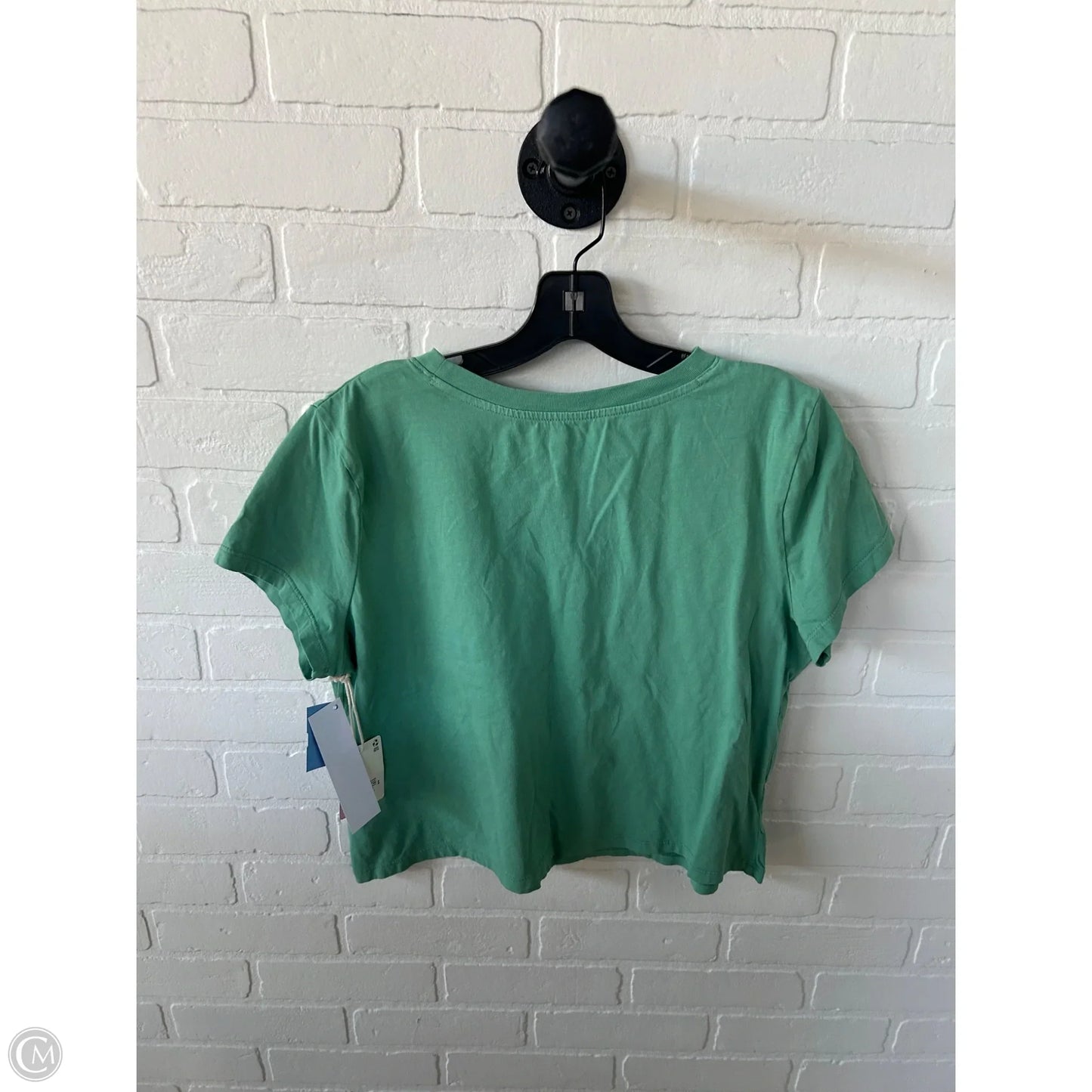 Top Short Sleeve Basic By Ana In Green, Size: L
