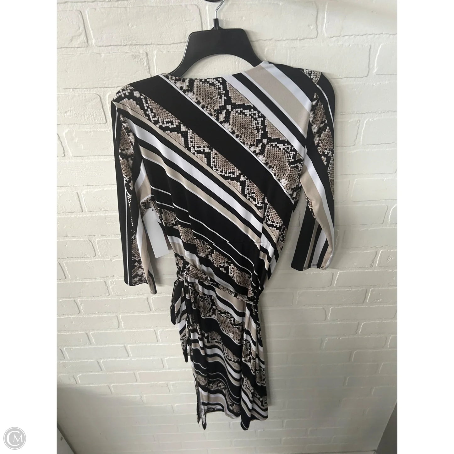 Dress Work By Inc In Black & White, Size: M