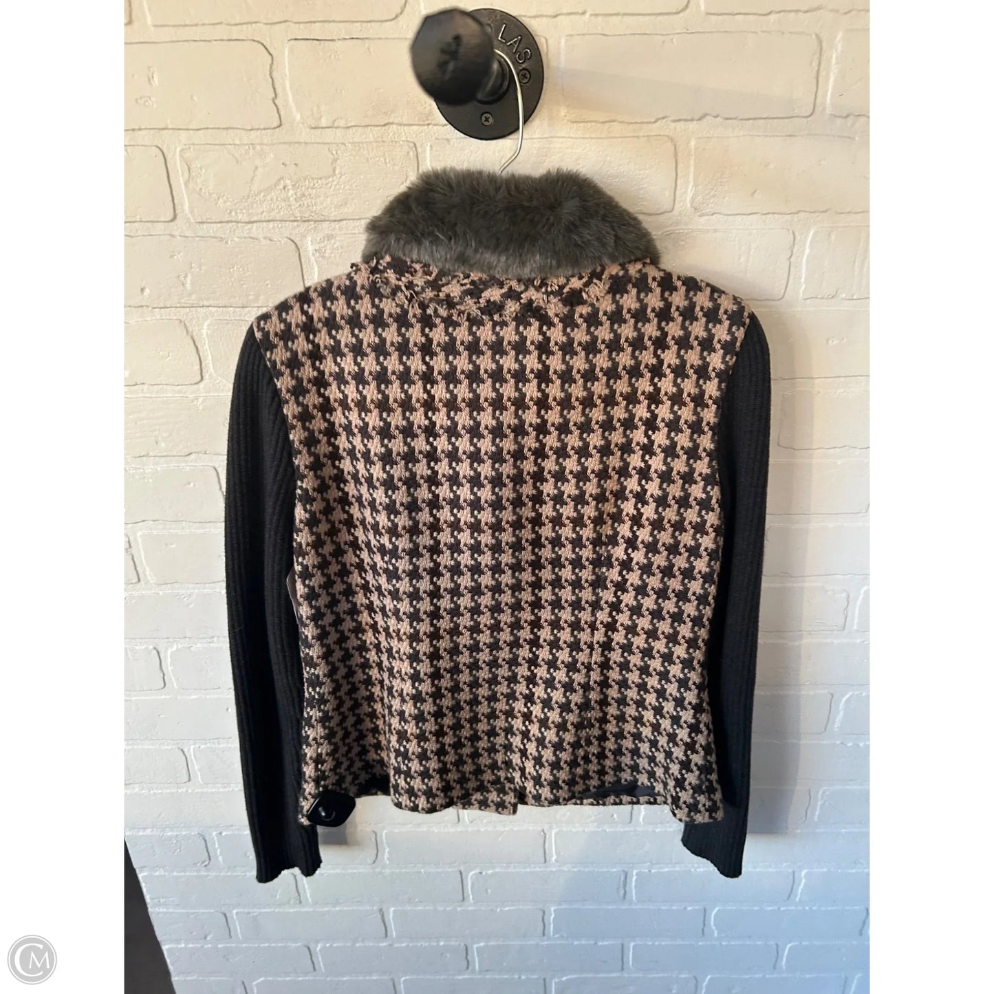 Blazer By Cabi In Cream & Grey, Size: S