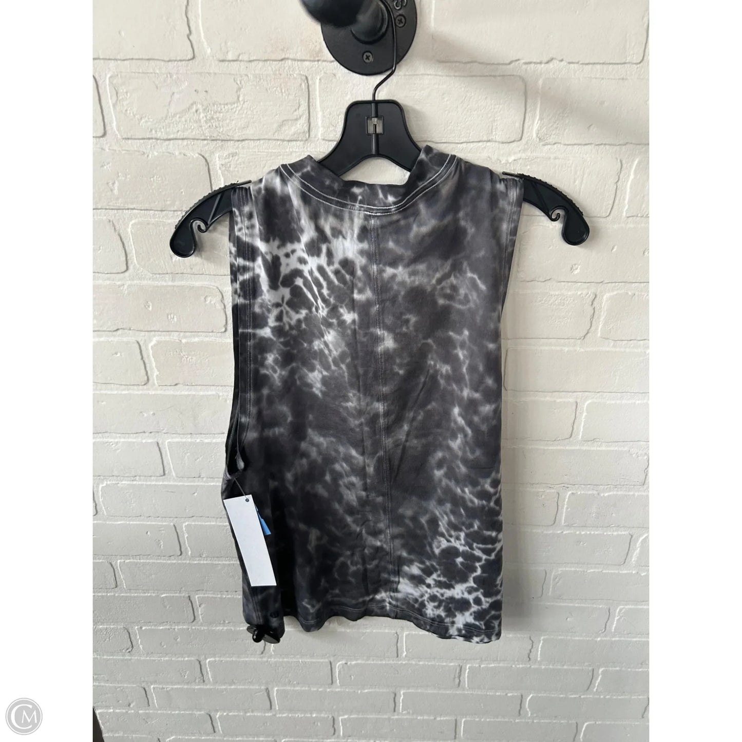 Athletic Tank Top By Lululemon In Grey & White, Size: Xs