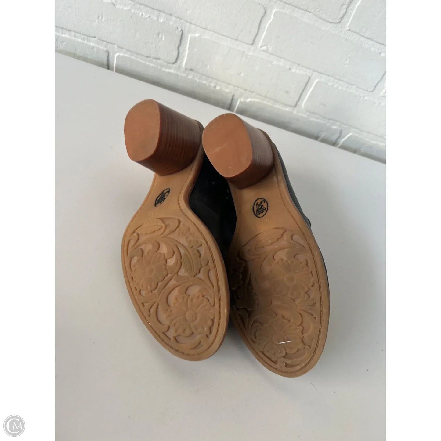 Shoes Heels Block By Sofft In Black, Size: 10