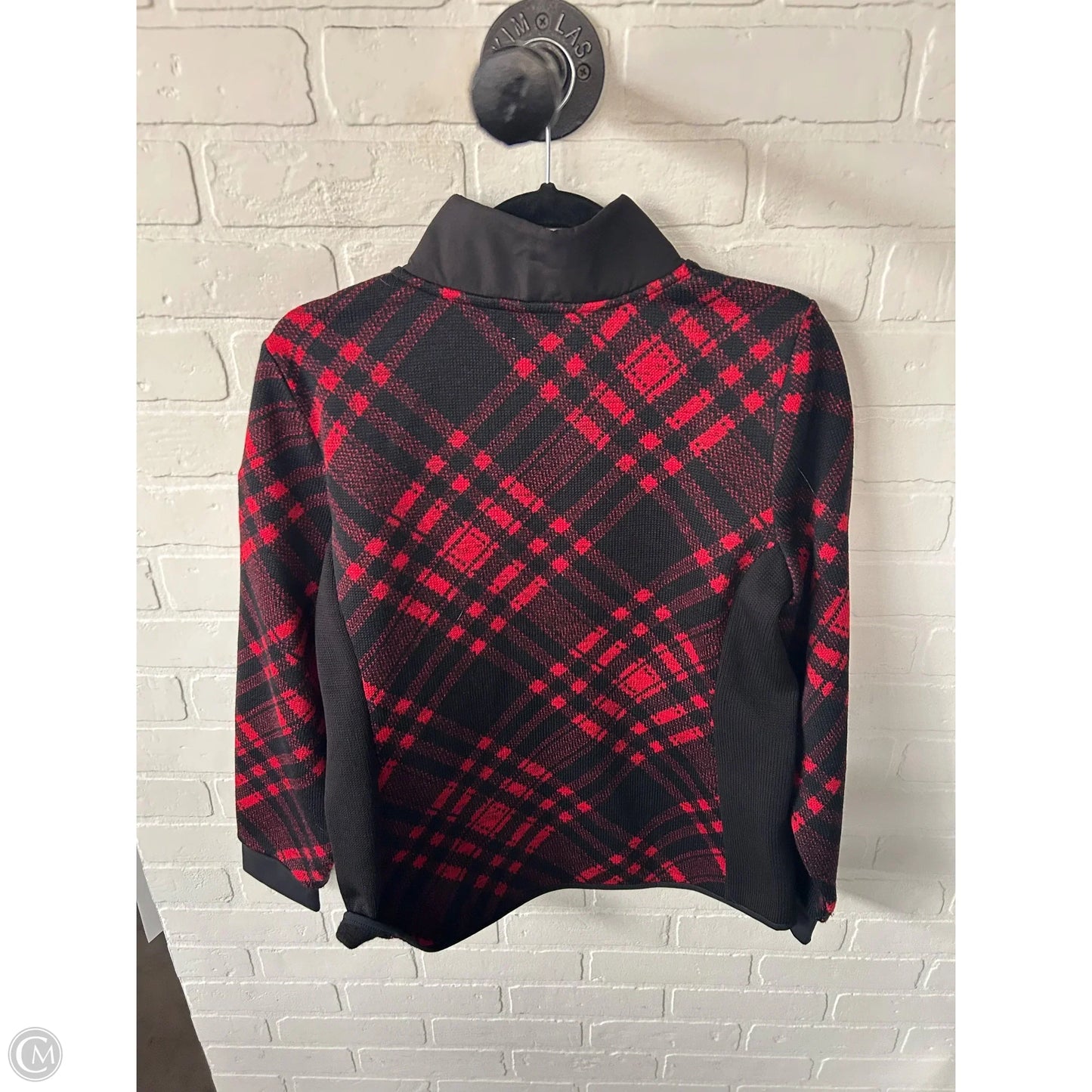 Jacket Other By Talbots In Black & Red, Size: M