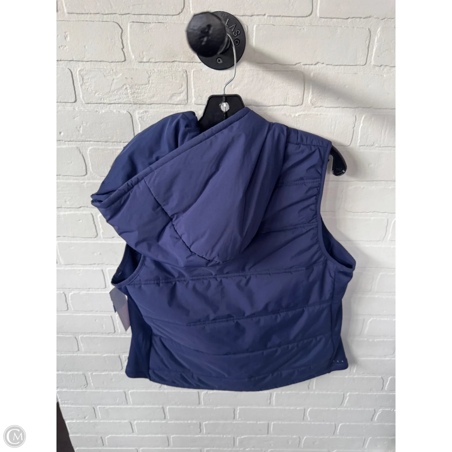 Vest Puffer & Quilted By Avia In Blue, Size: L