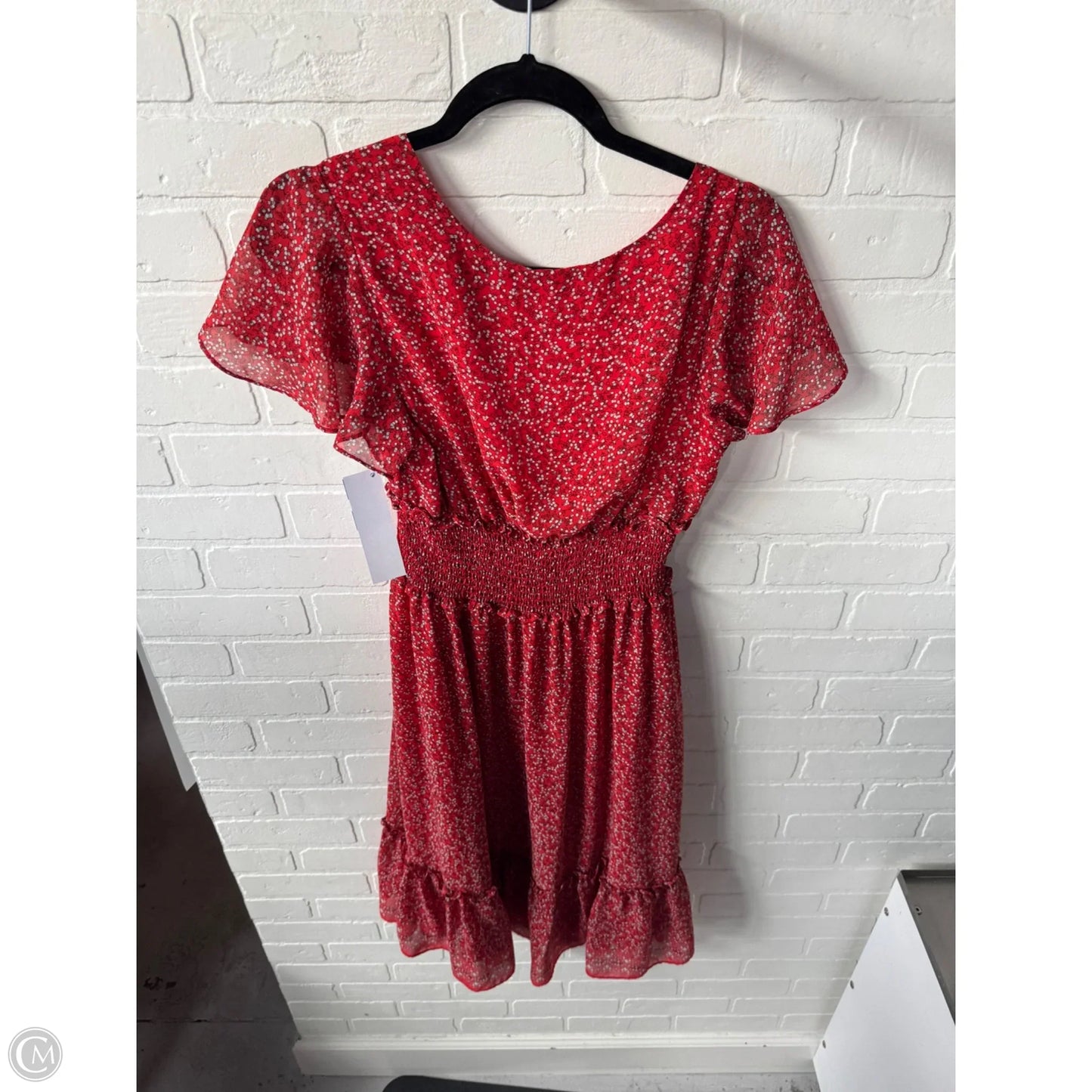 Dress Casual Midi By Max Studio In Red, Size: S