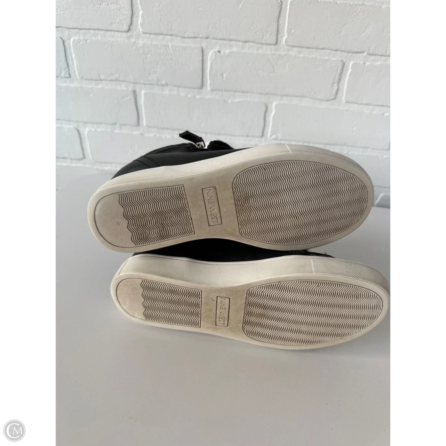 Shoes Sneakers By Nine West In Black, Size: 6.5