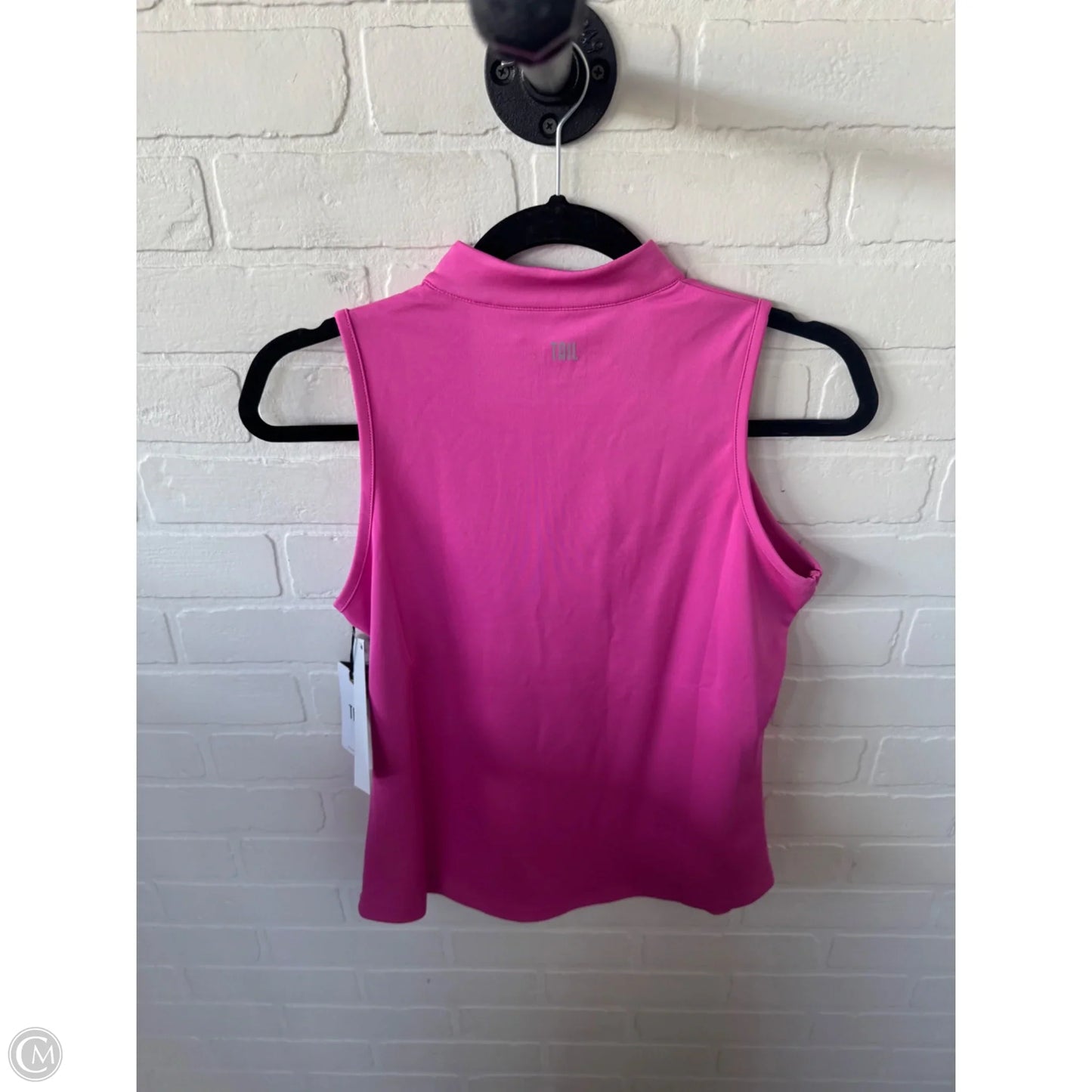 Athletic Top Short Sleeve By Tail In Pink, Size: S