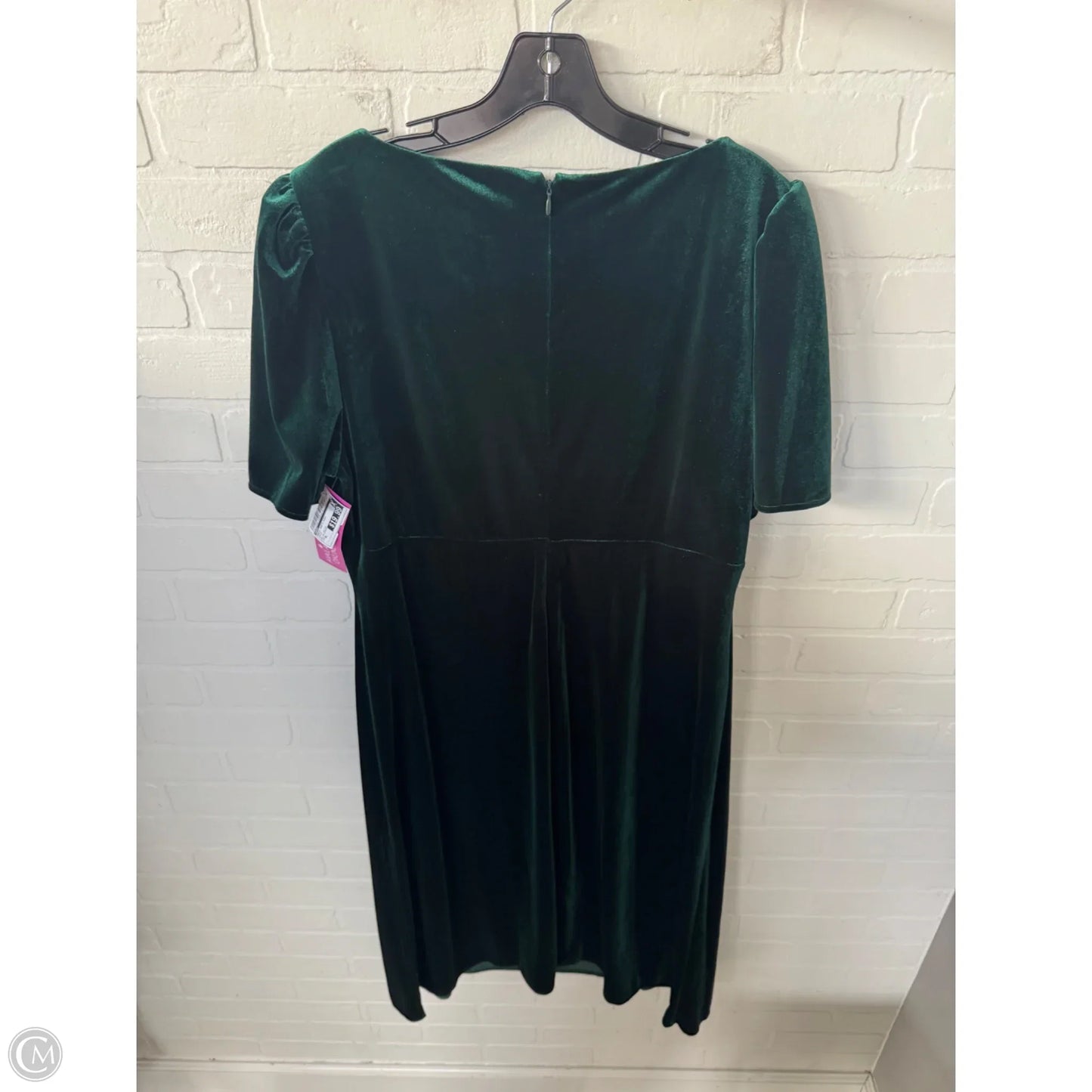 Dress Party Midi By Dkny In Green, Size: Xl