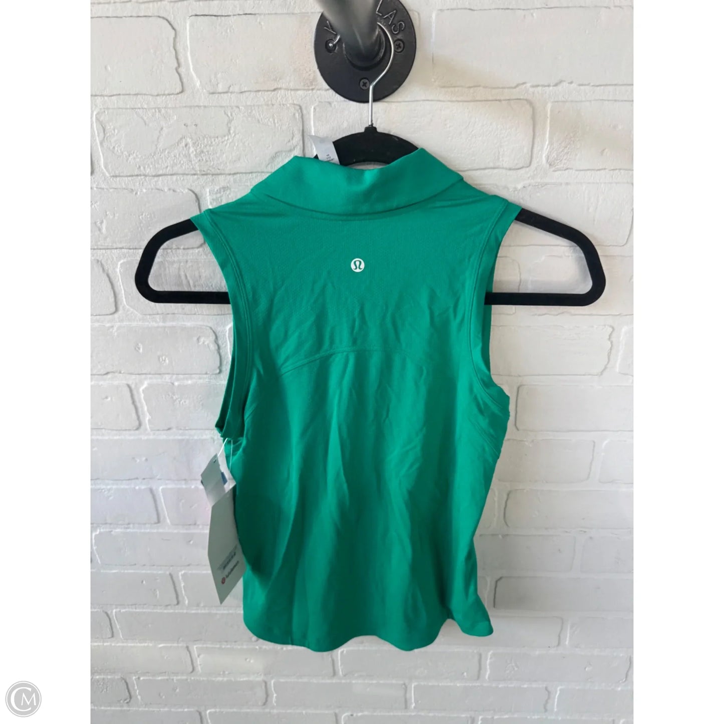 Athletic Tank Top By Lululemon In Green, Size: Xs