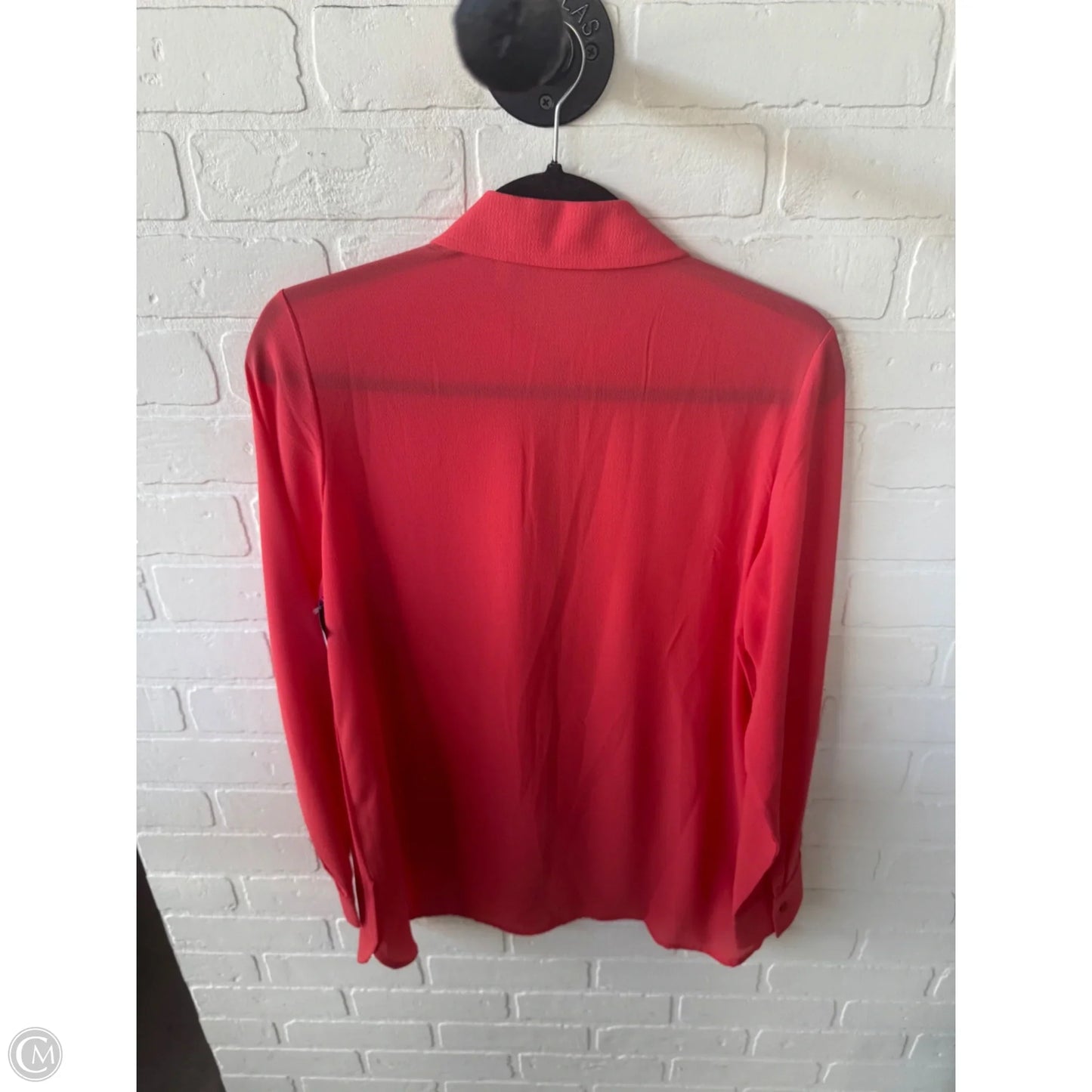 Top Long Sleeve By Soft Surroundings In Coral, Size: S