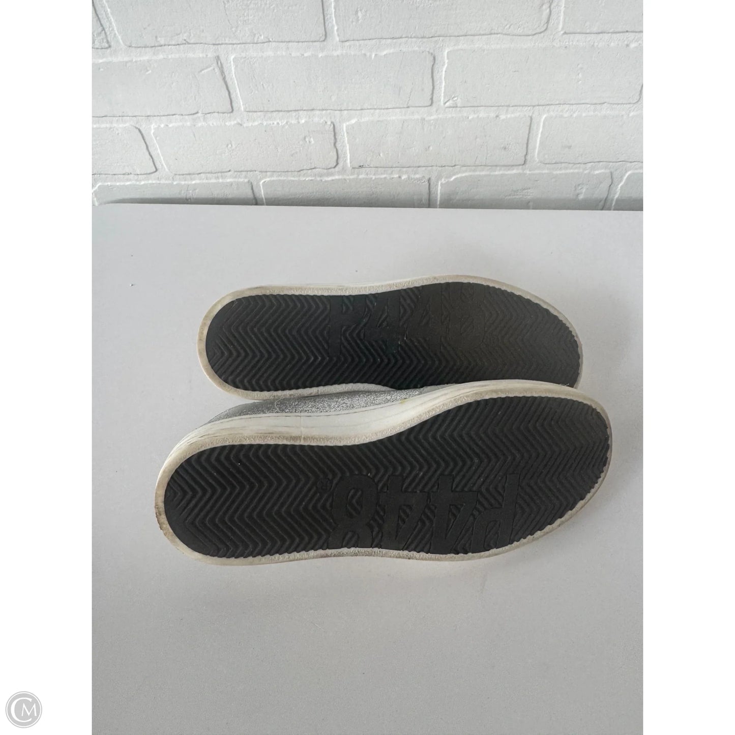 Shoes Sneakers By P448 In Silver, Size: 7.5