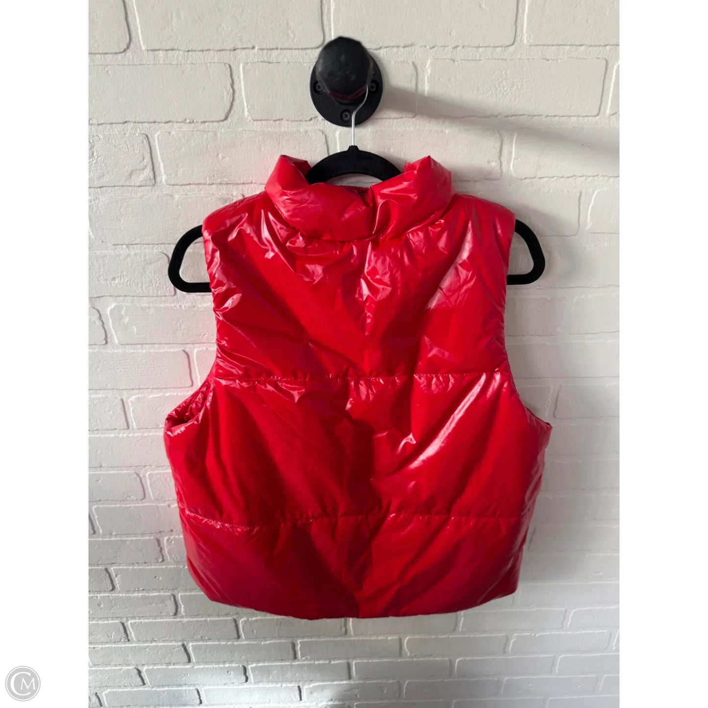 Vest Puffer & Quilted By A New Day In Red, Size: M