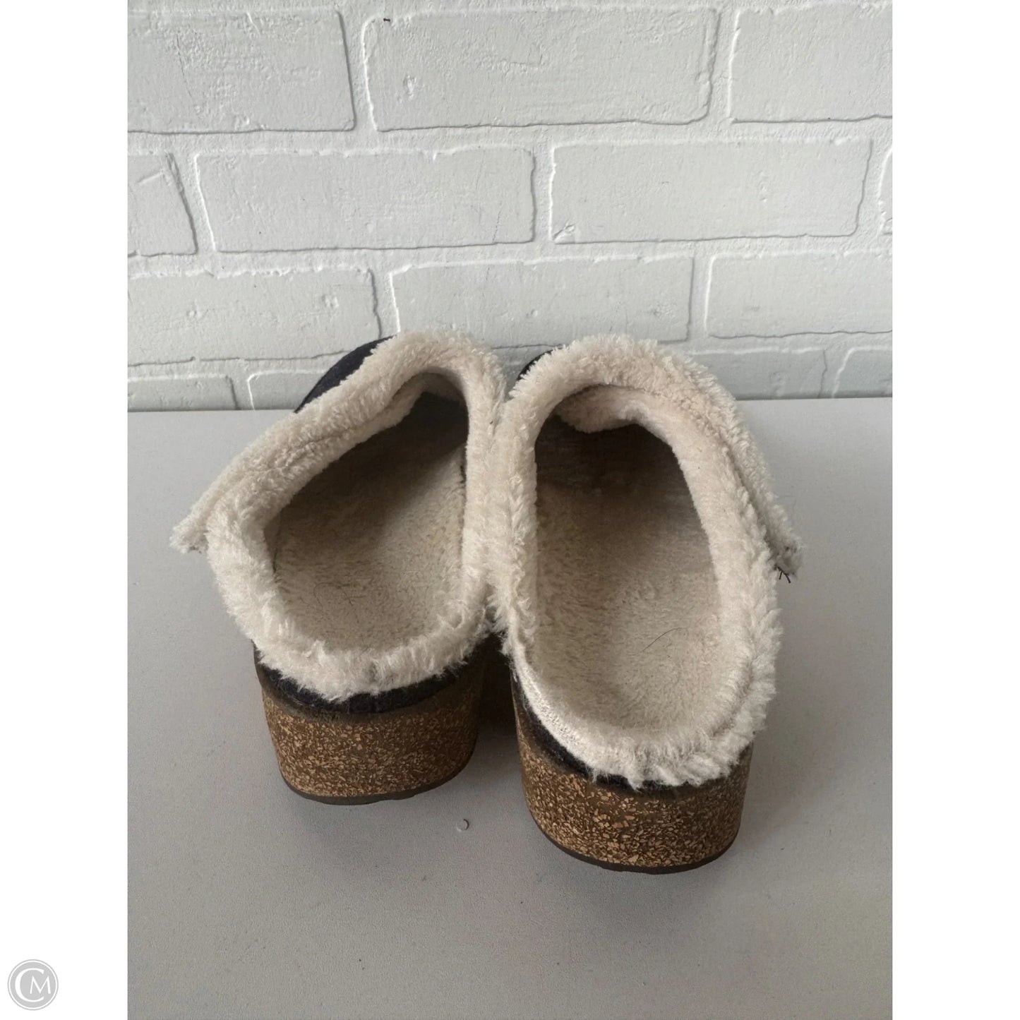 Shoes Flats By Clothes Mentor In Blue, Size: 8