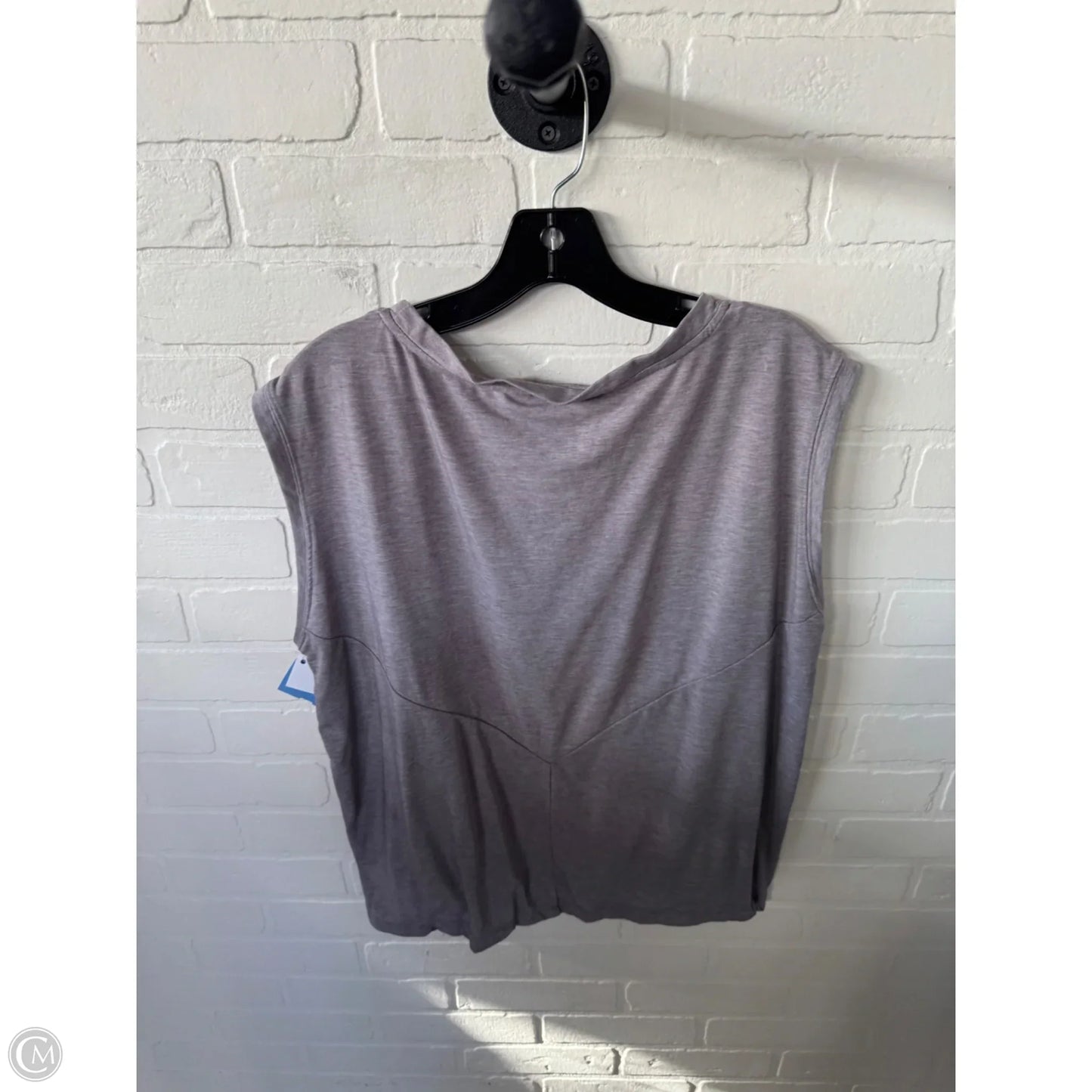 Athletic Tank Top By Clothes Mentor In Grey, Size: L