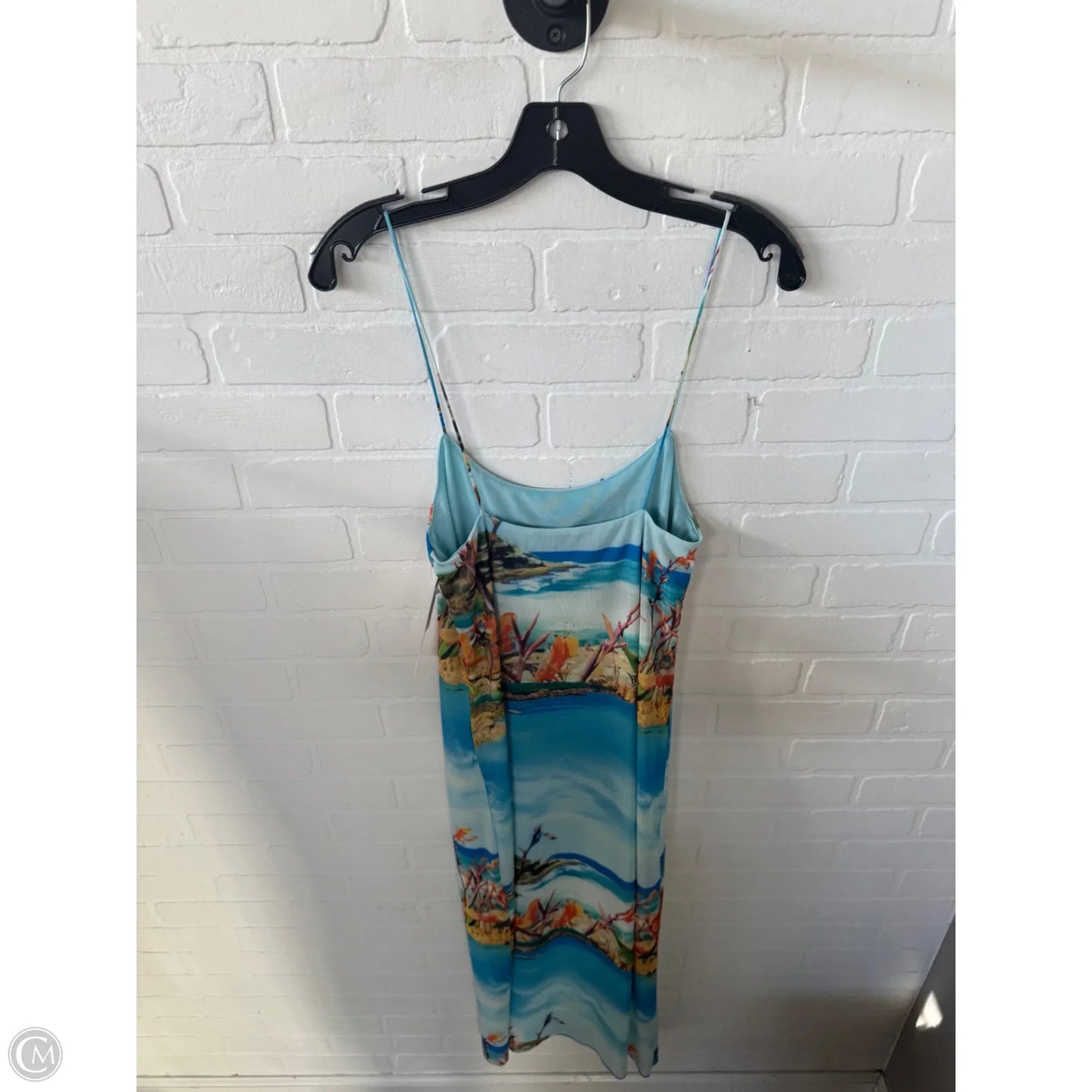 Dress Casual Maxi By Zara In Blue, Size: M