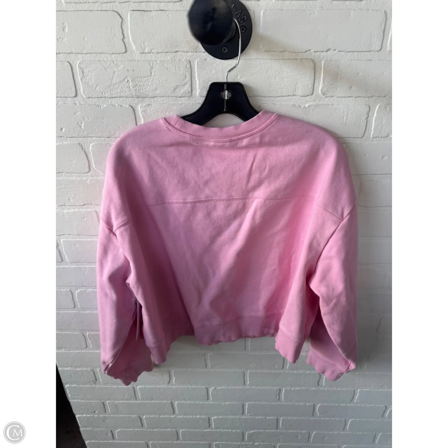 Sweatshirt Crewneck By Clothes Mentor In Pink, Size: S
