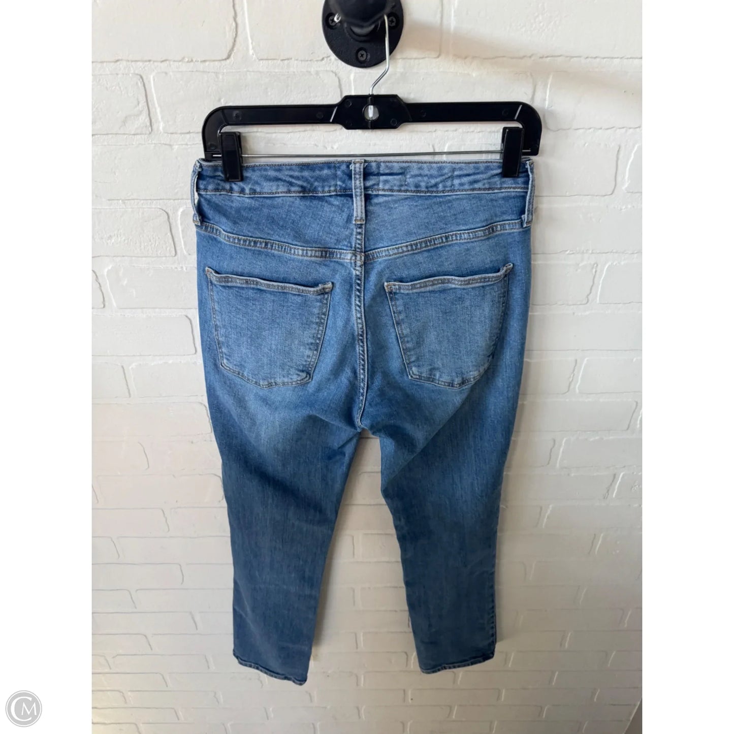 Jeans Straight By Universal Thread In Blue Denim, Size: 4