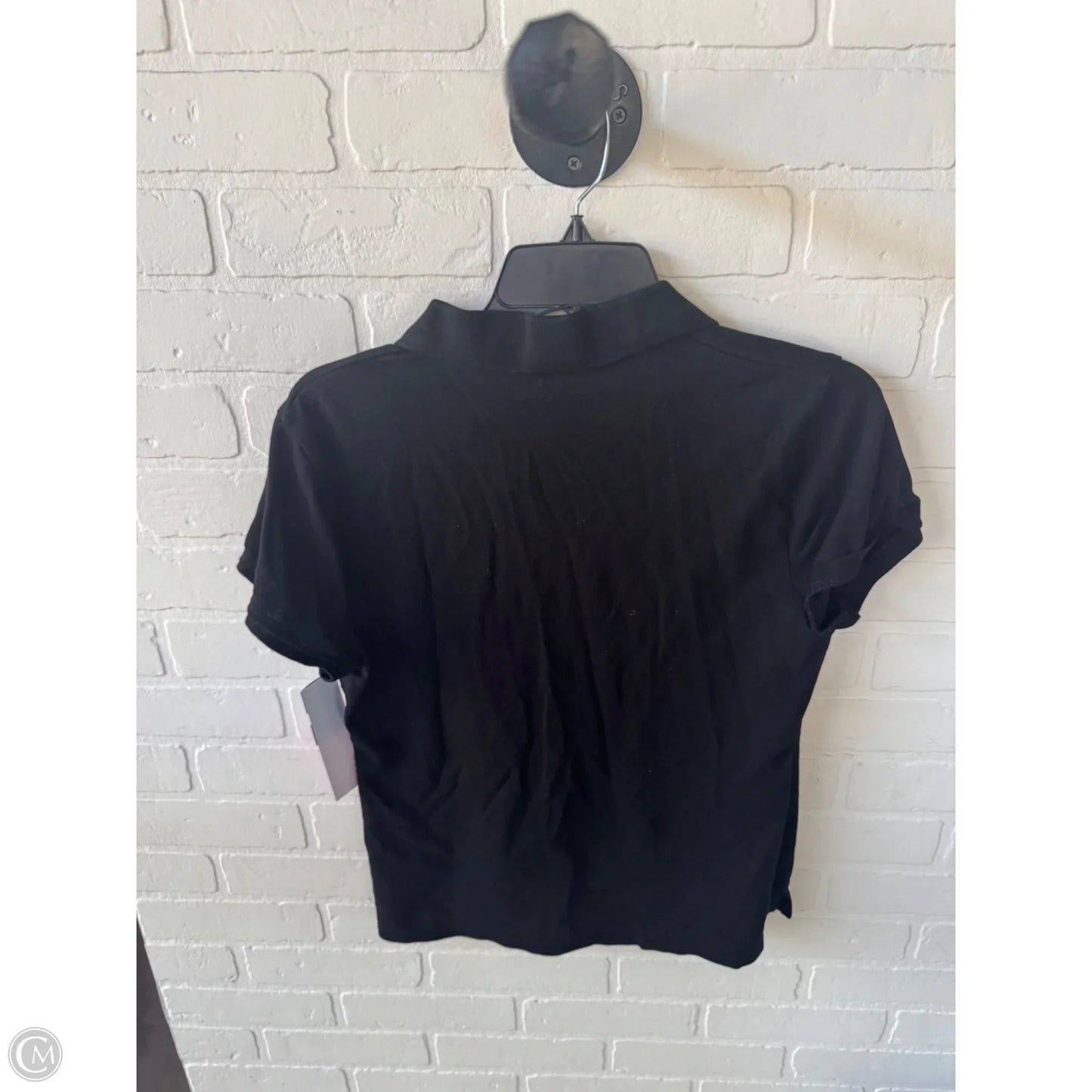 Top Short Sleeve By Old Navy In Black, Size: M