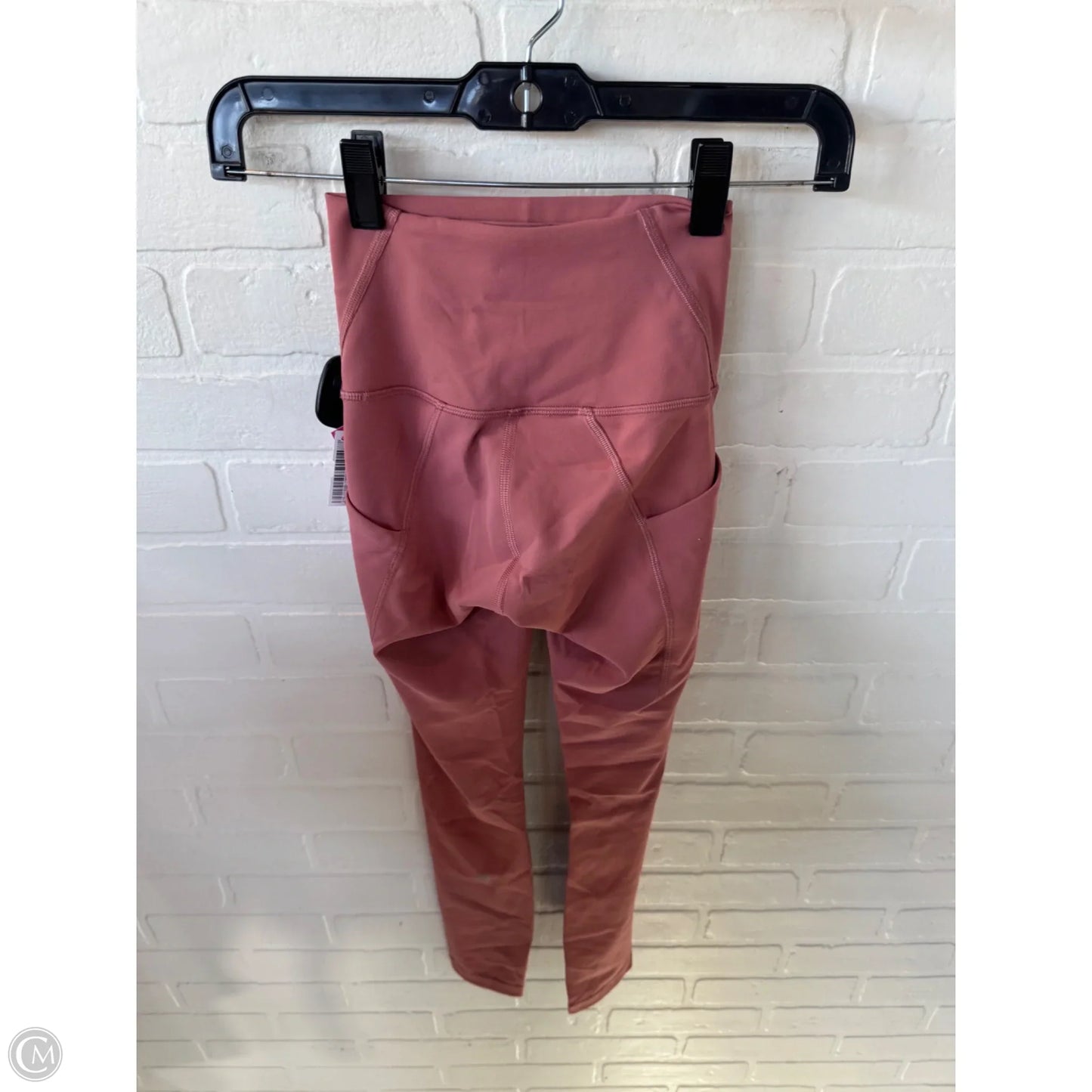 Athletic Leggings By Lululemon In Orange, Size: 0