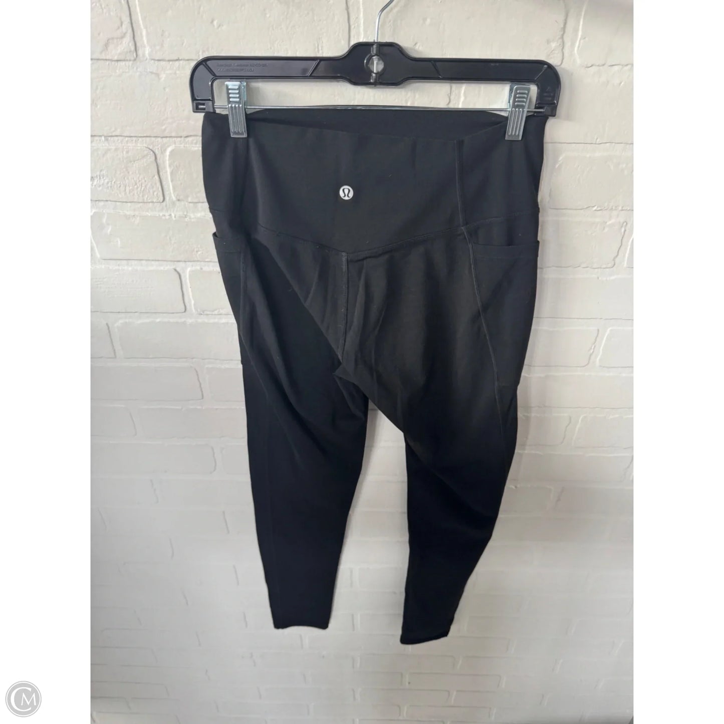 Athletic Leggings By Lululemon In Black, Size: 8