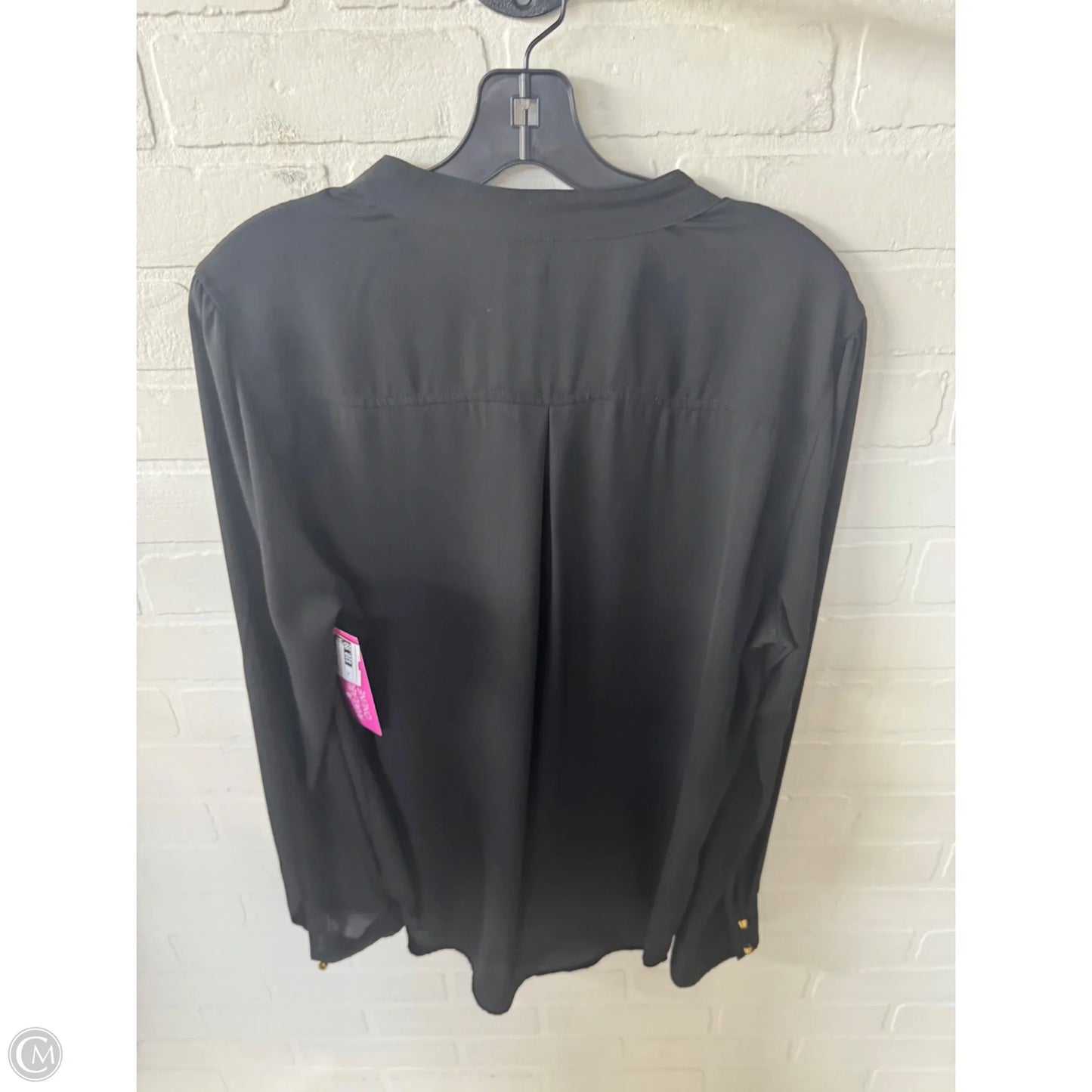 Top Long Sleeve By Clothes Mentor In Black, Size: Xl