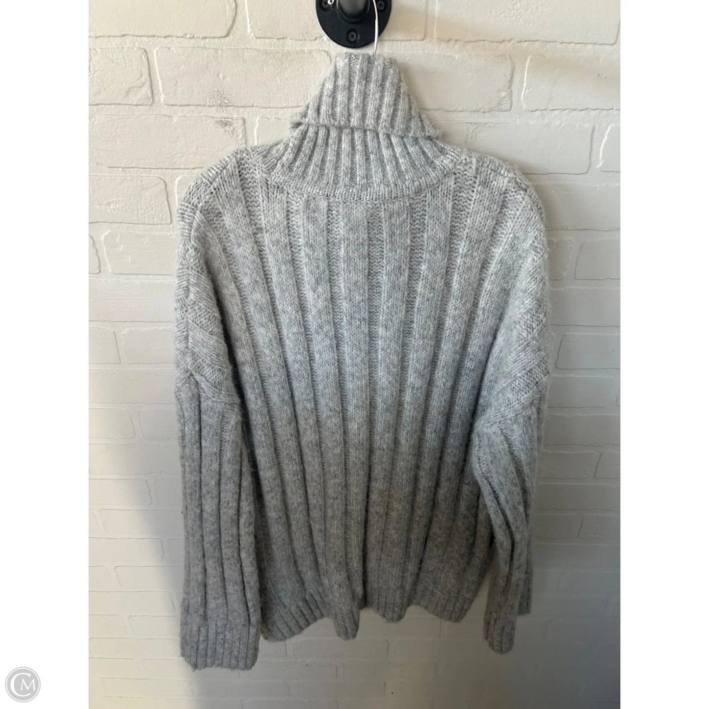 Sweater By Topshop In Grey, Size: M