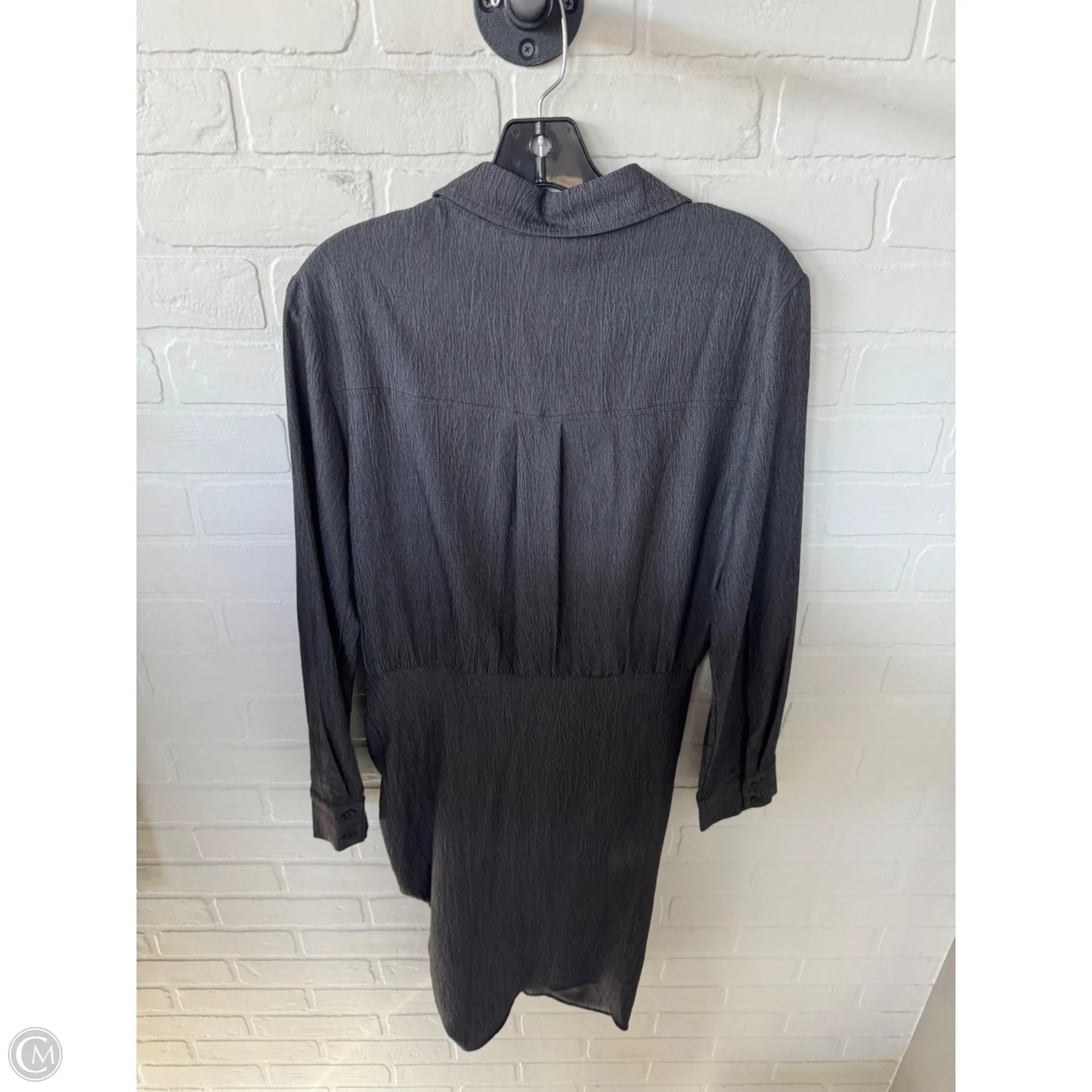 Dress Casual Midi By Peyton Jensen In Grey, Size: M