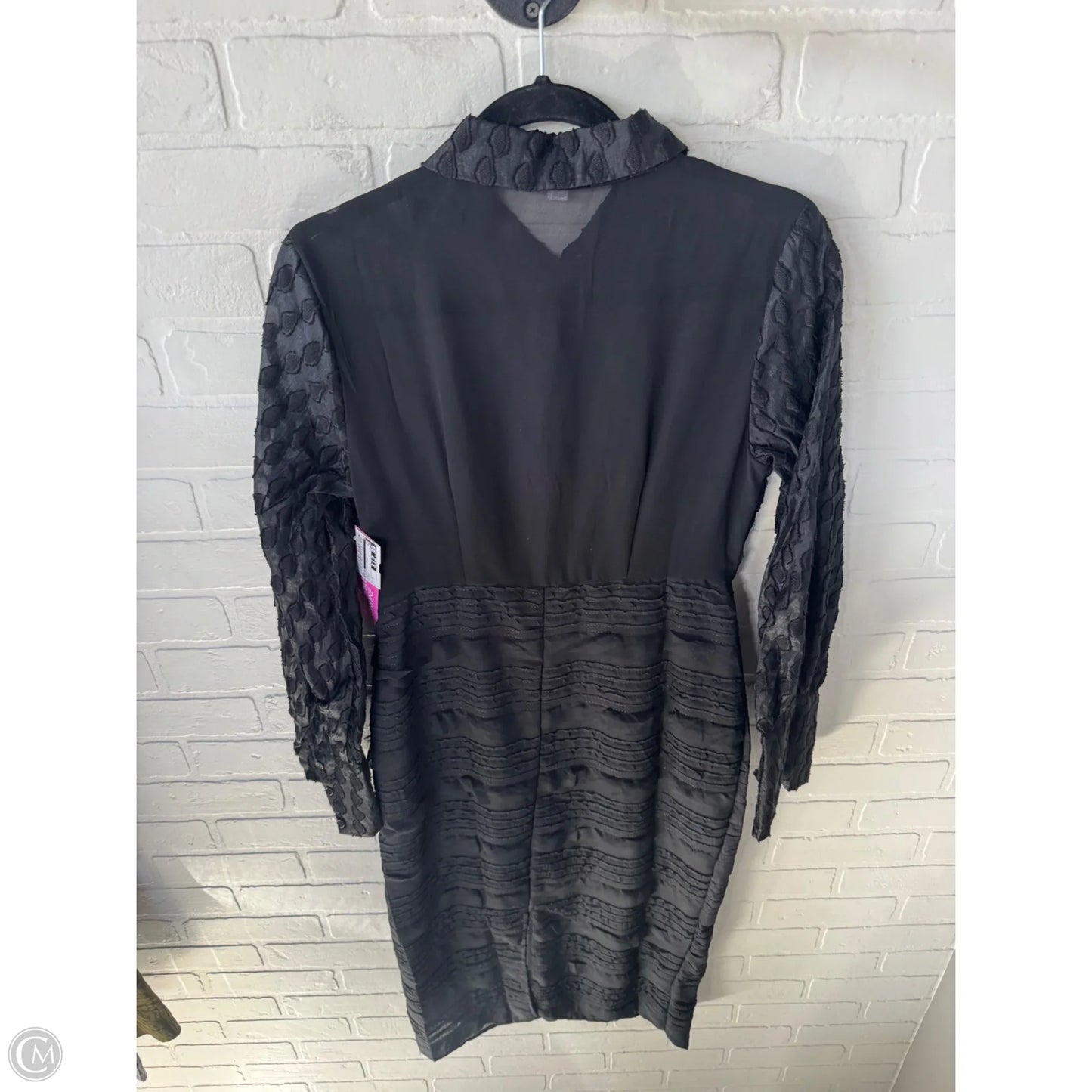 Dress Party Midi By Shein In Black, Size: M