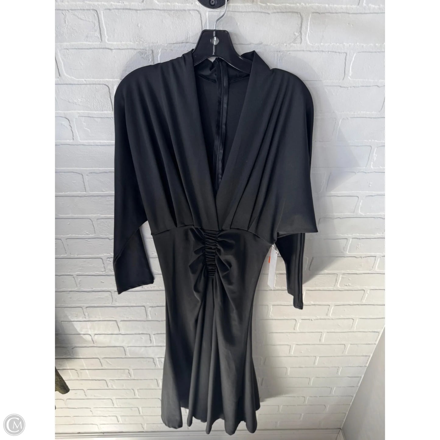 Dress Party Midi By Shein In Black, Size: S