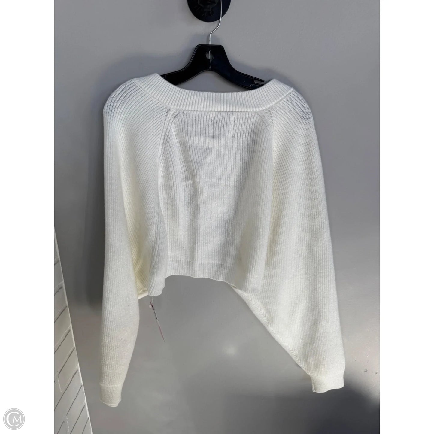 Sweater Cardigan By Joie In Cream, Size: S