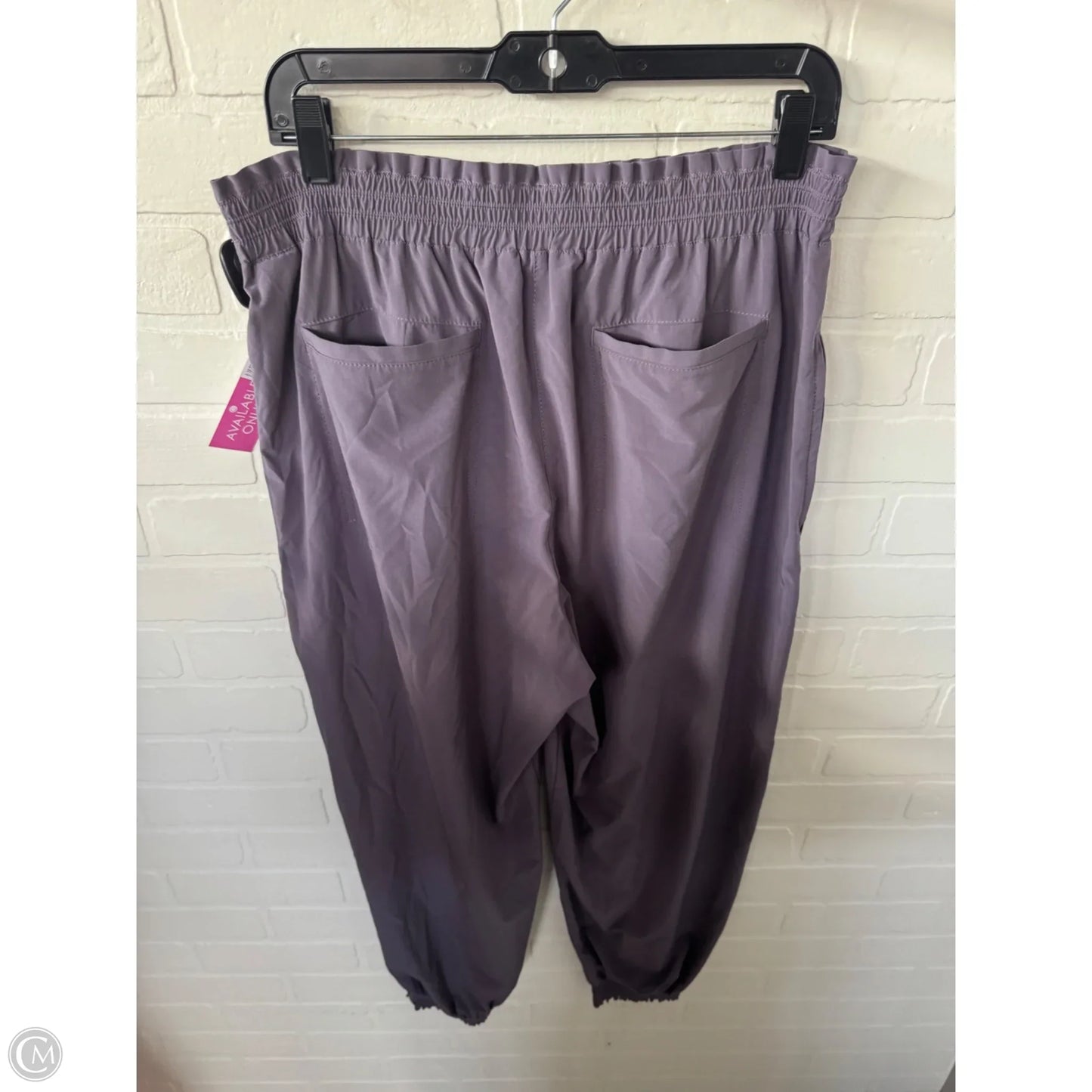 Athletic Pants By Athleta In Purple, Size: 14