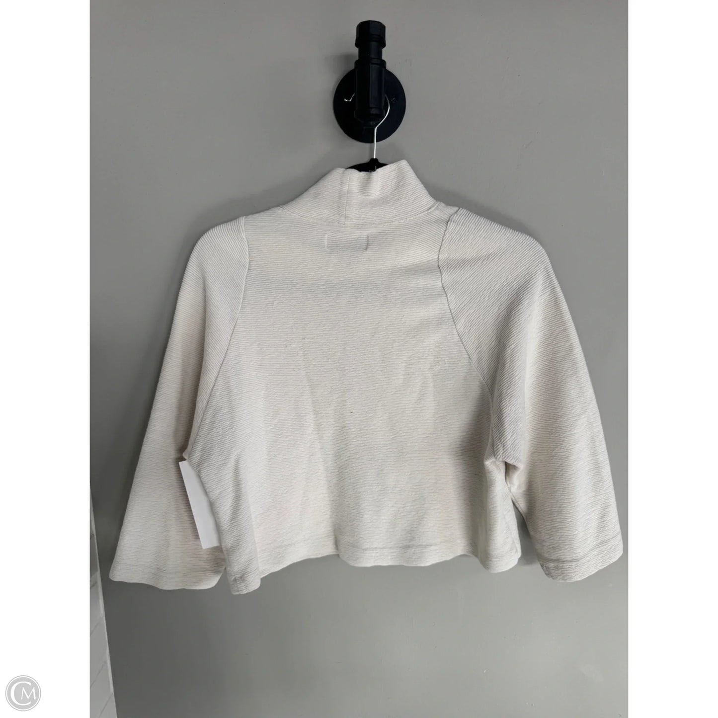 Top 3/4 Sleeve By Madewell In Cream, Size: Xs