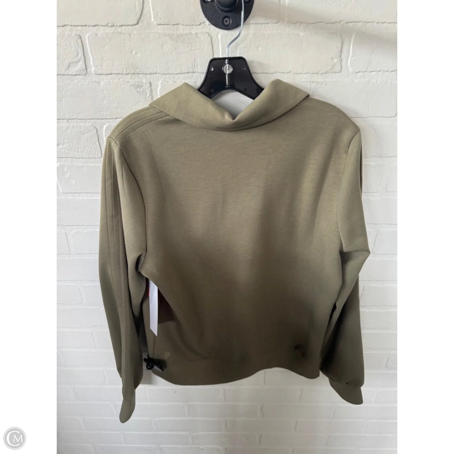 Athletic Sweatshirt Collar By Athleta In Green, Size: S