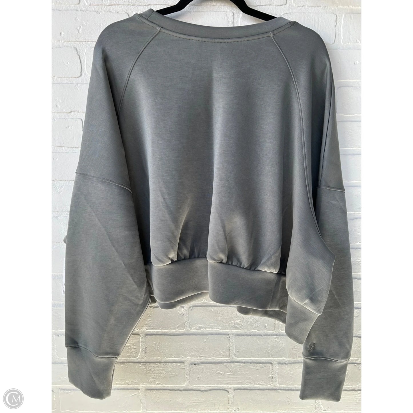 Athletic Sweatshirt Crewneck By Flx In Green, Size: Xxl
