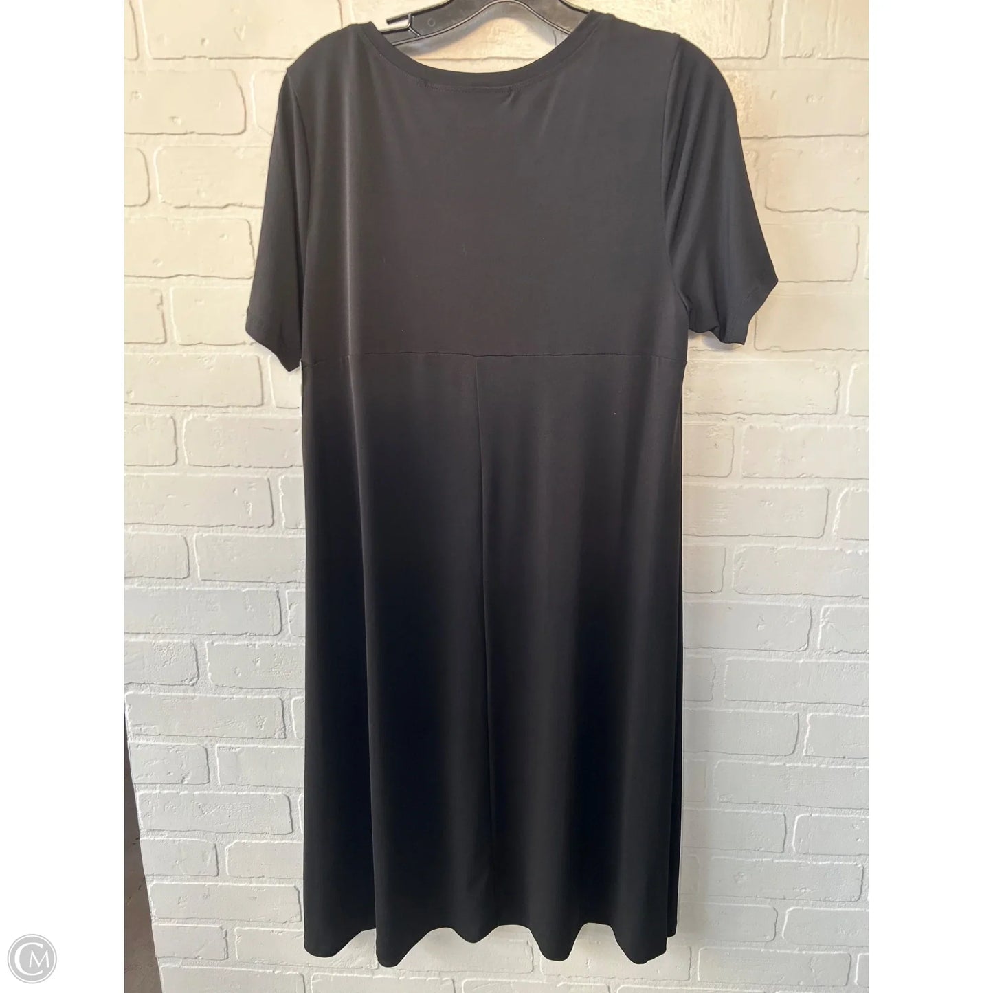 Dress Casual Midi By Susan Graver In Black, Size: M