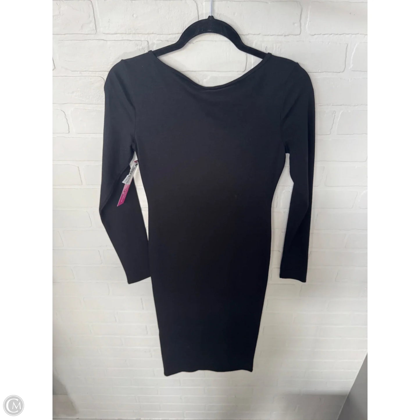 Dress Casual Midi By Forever 21 In Black, Size: S