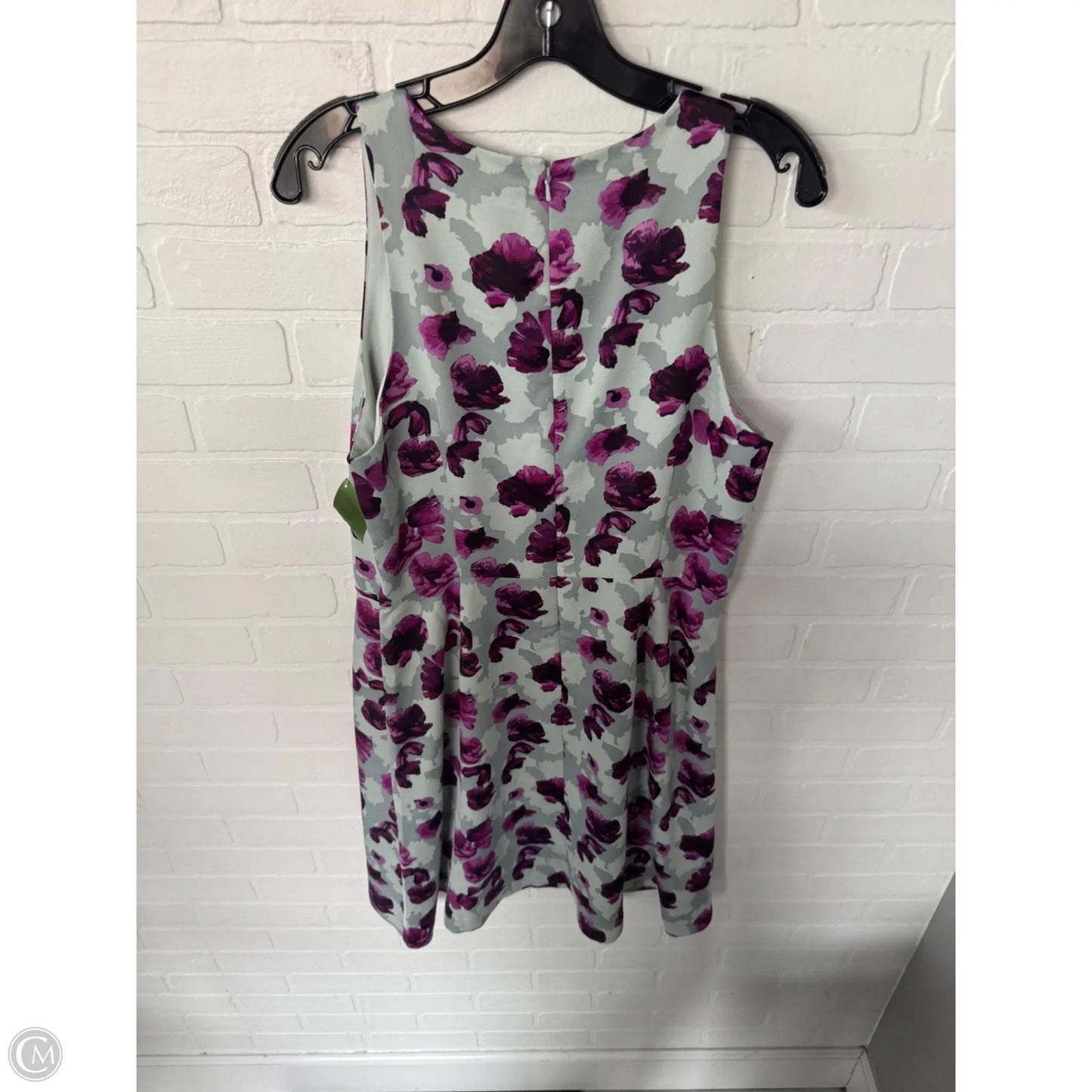 Dress Work By Banana Republic In Grey & Purple, Size: L