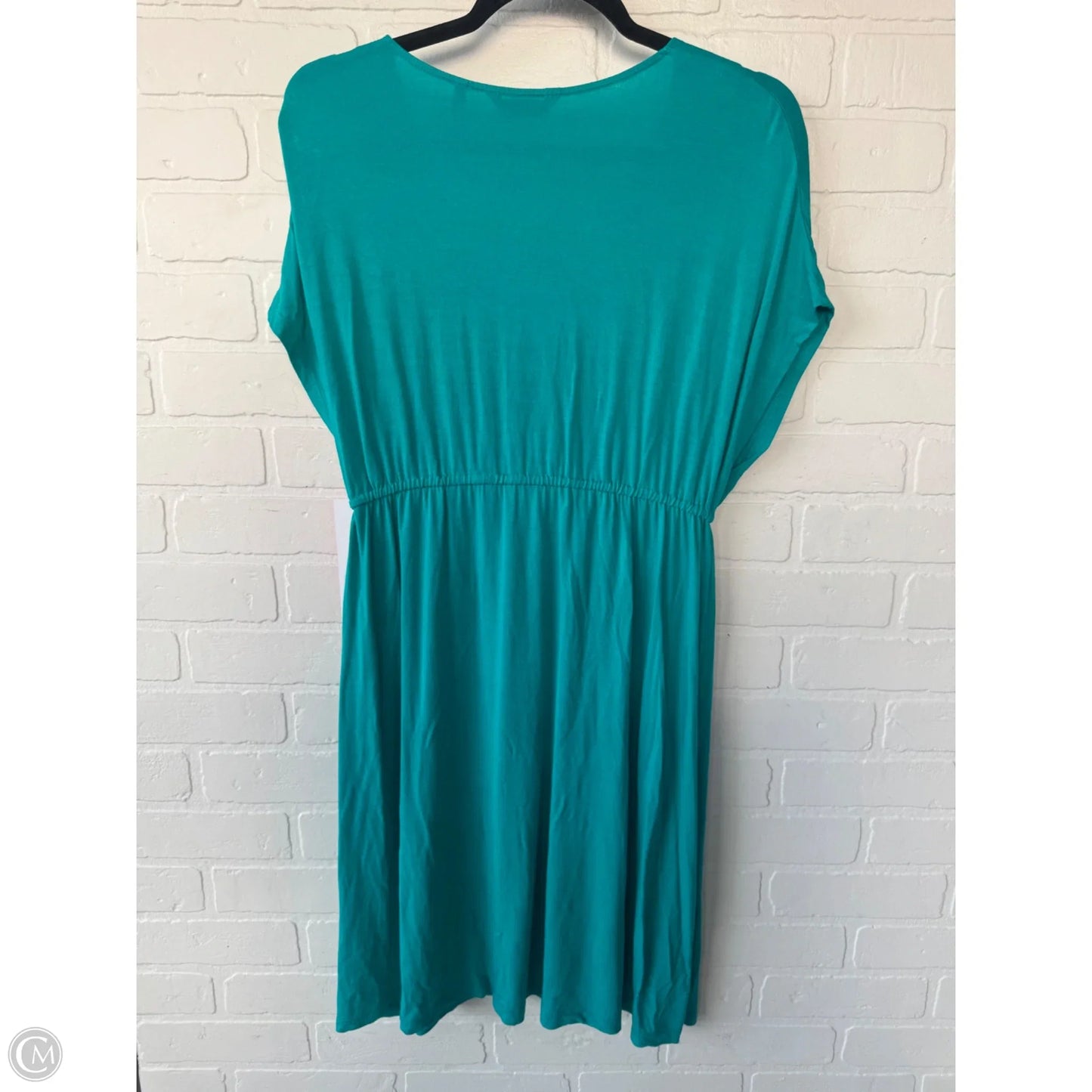 Dress Casual Short By Nicole Miller In Teal, Size: M