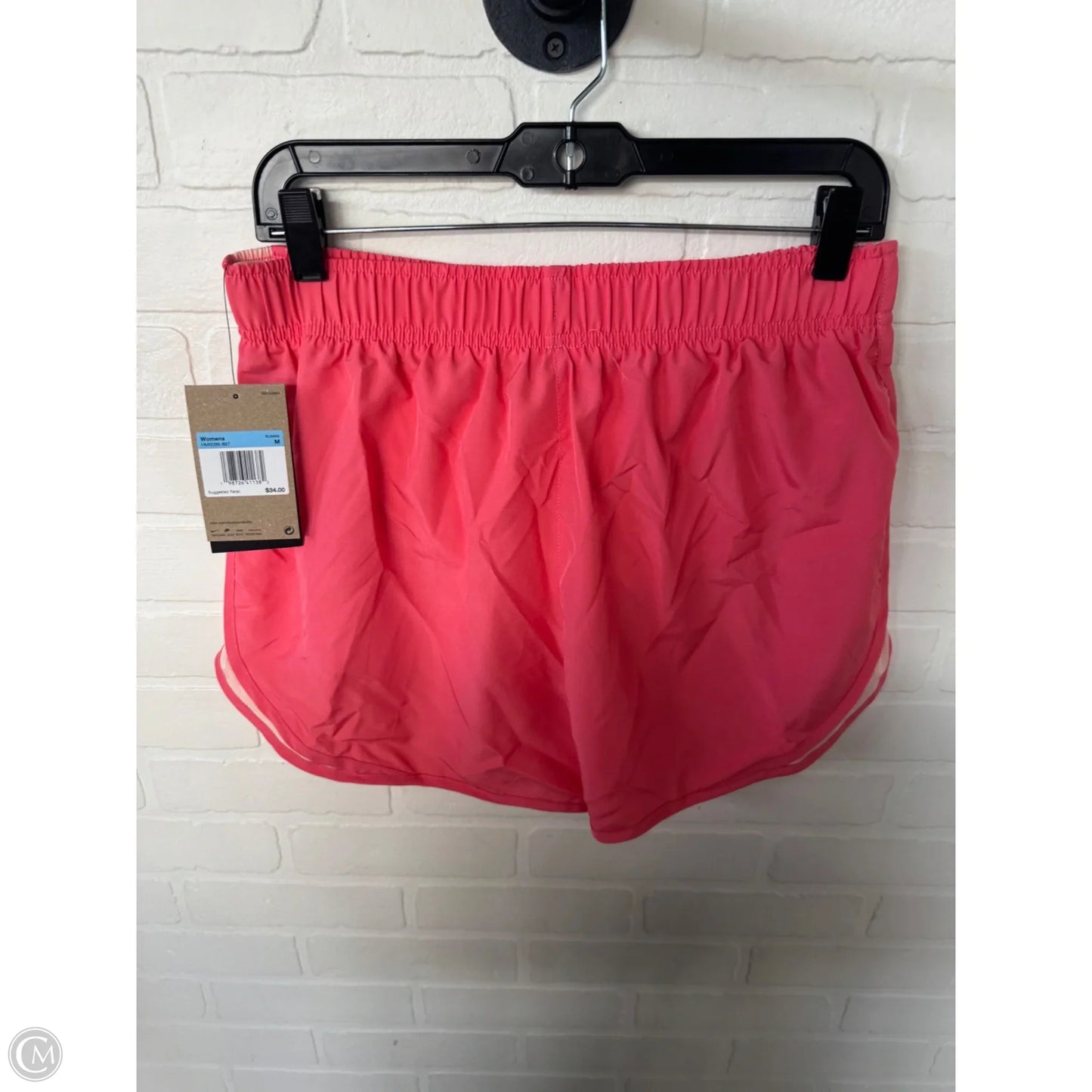 Athletic Shorts By Nike Apparel In Orange, Size: 8