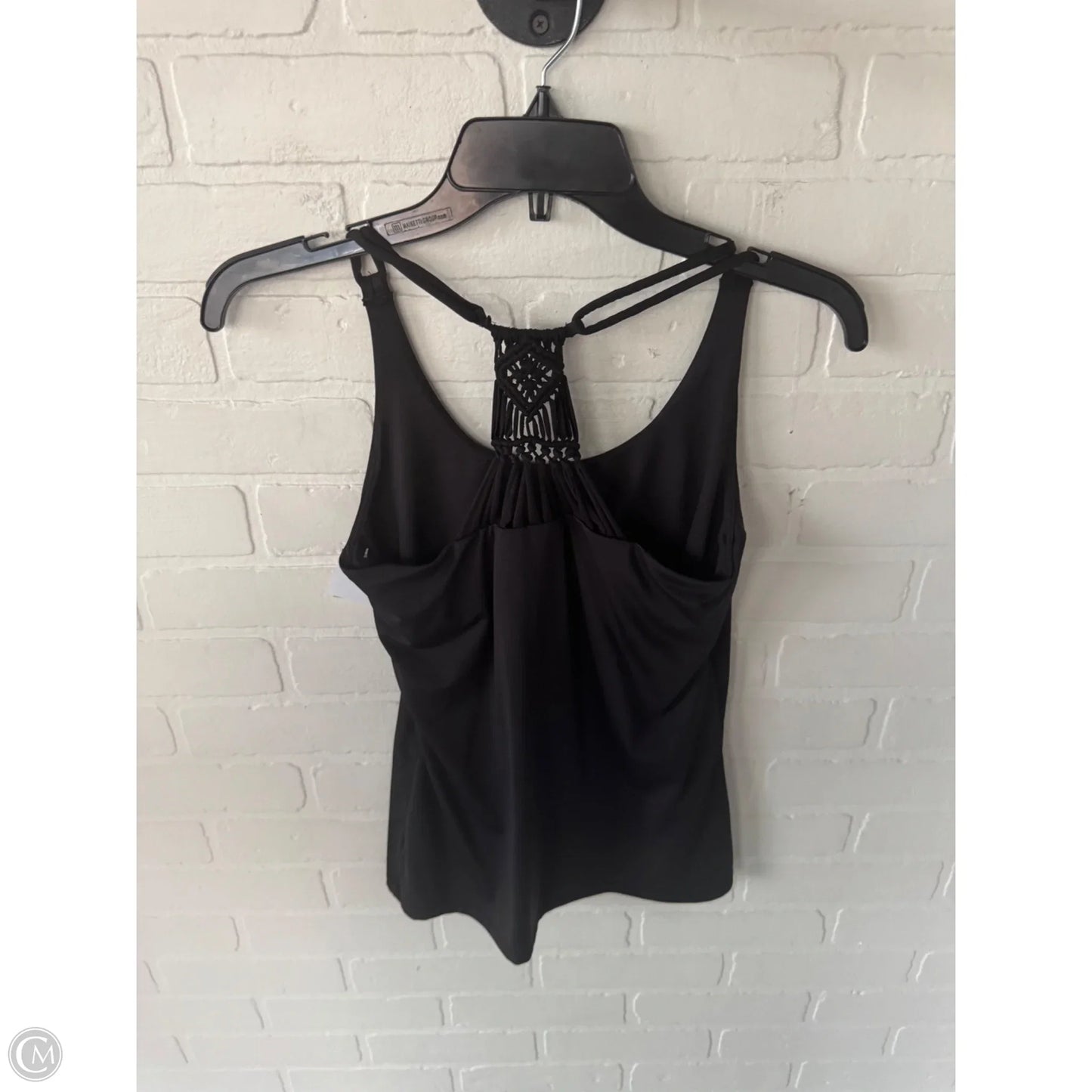 Athletic Tank Top By Lucky In Love In Black, Size: S