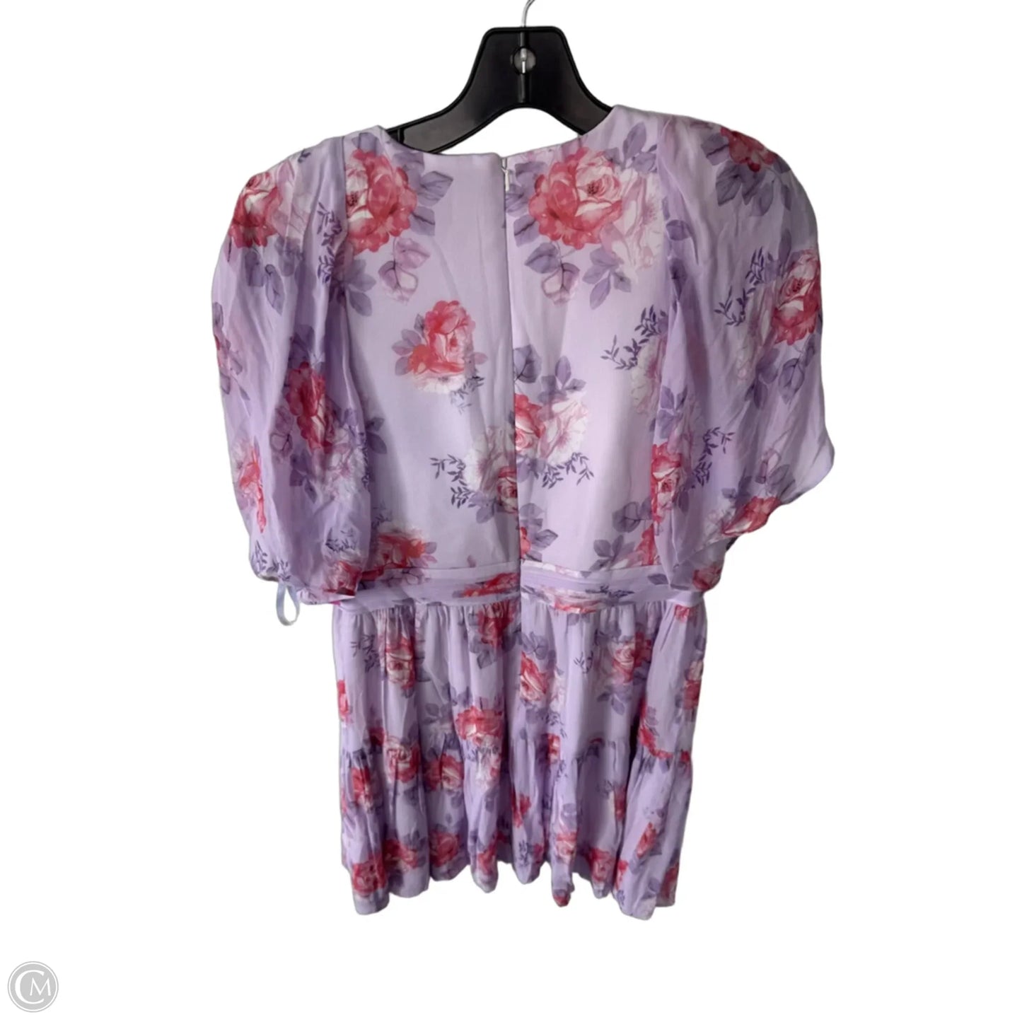 Dress Party Short By Cmb In Purple & Red, Size: M