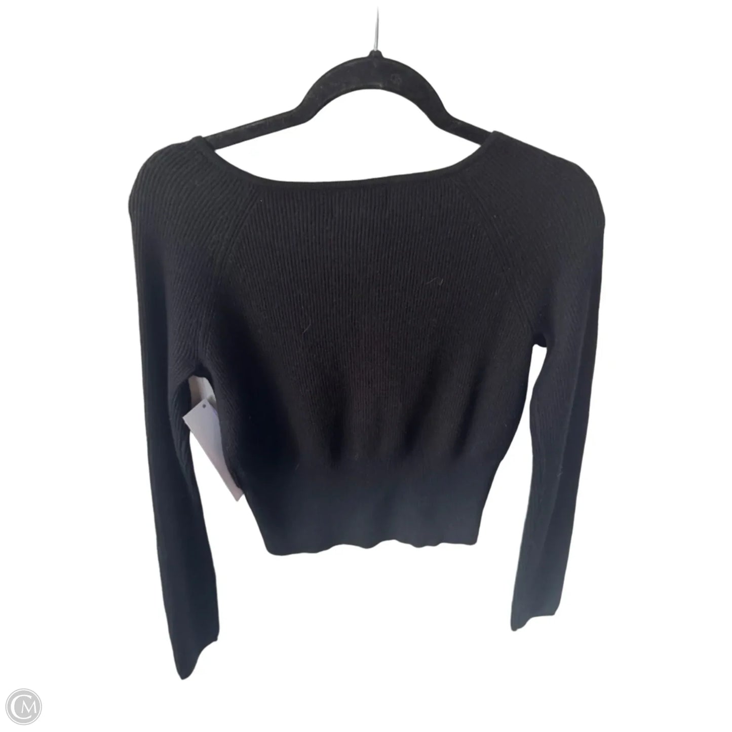 Sweater Cardigan By Clothes Mentor In Black, Size: Xs